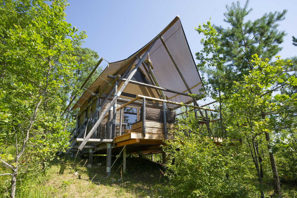 Cahutte I Dieulefit : une cabane au cœur de la nature à Dieulefit — cuisine