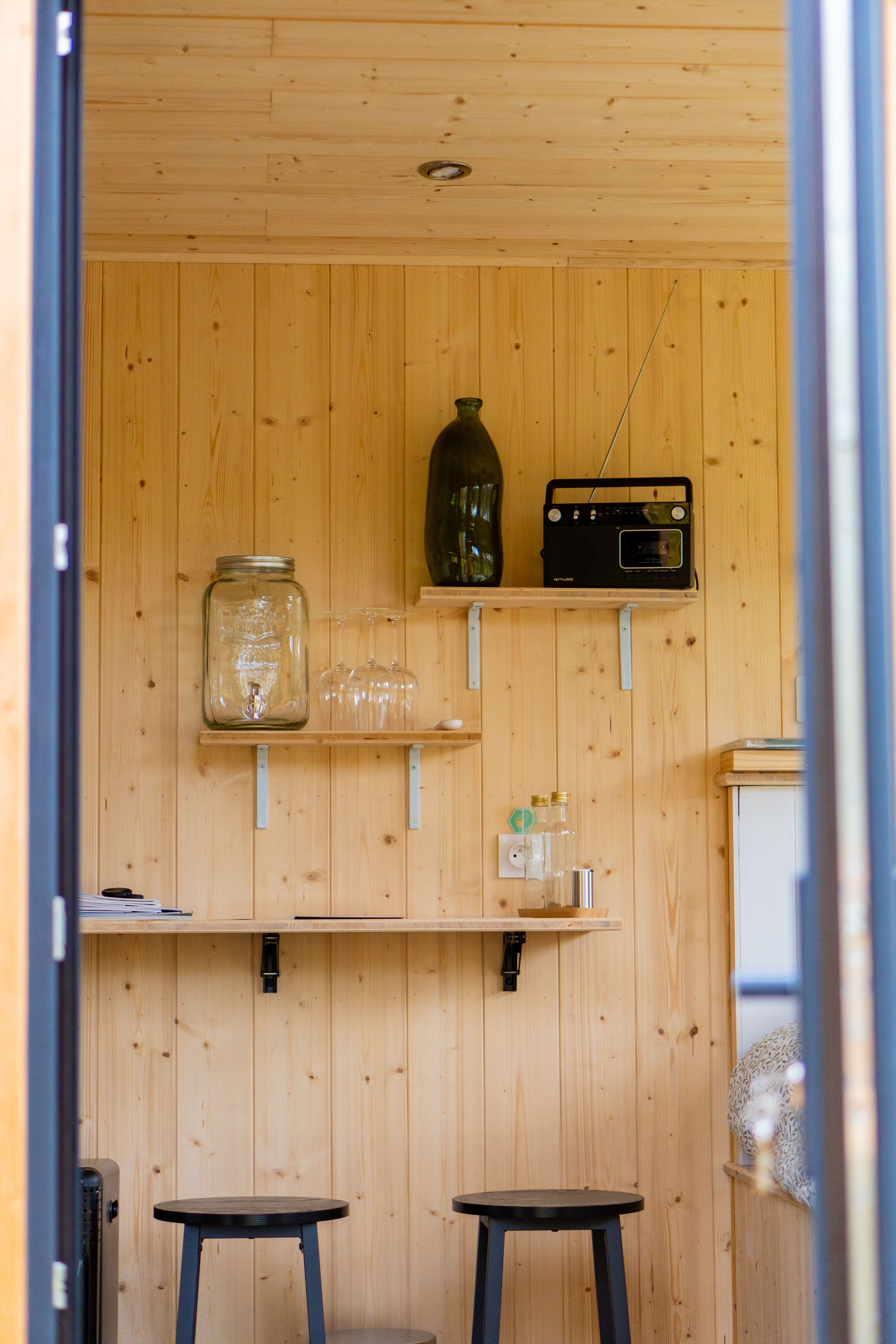Le Clos des Gojis — Tiny House avec spa à Mouliets (Gironde) à Mouliets-et-Villemartin — environnement naturel