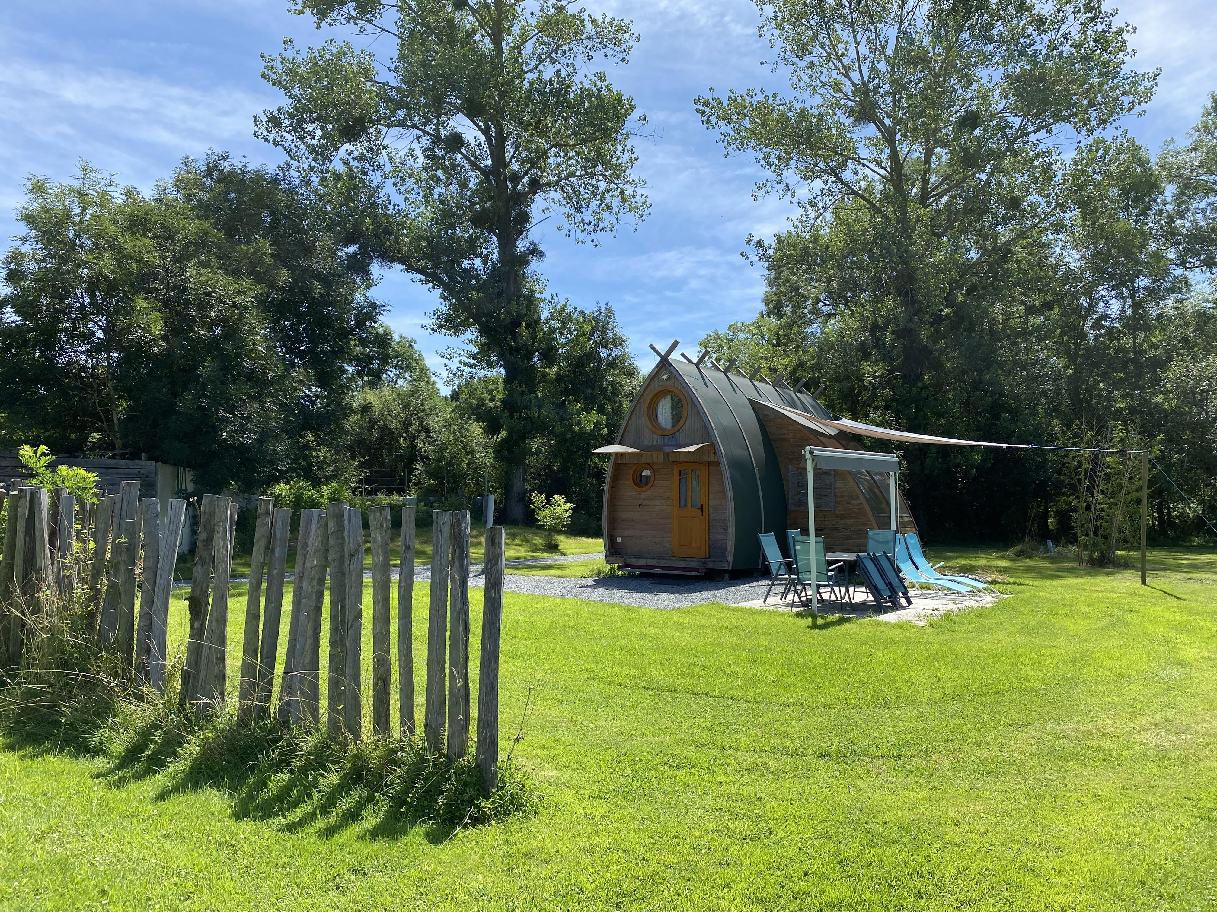 Tiny house 5/6 places — Séjour avec spa à Puy-de-Dôme