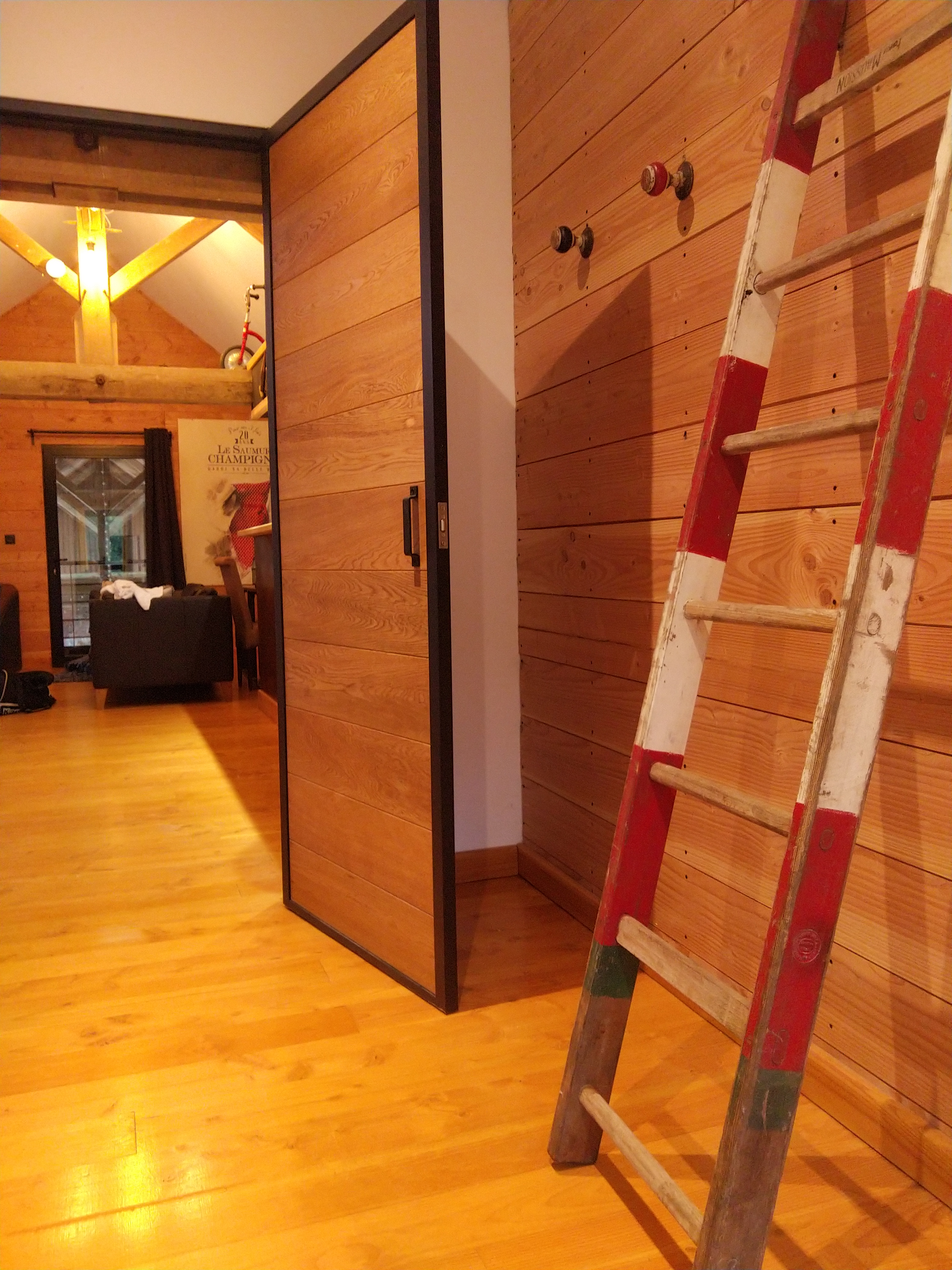 LE LOFT — Hébergement unique à 50m du sol en Maine-et-Loire à Angers — chambre