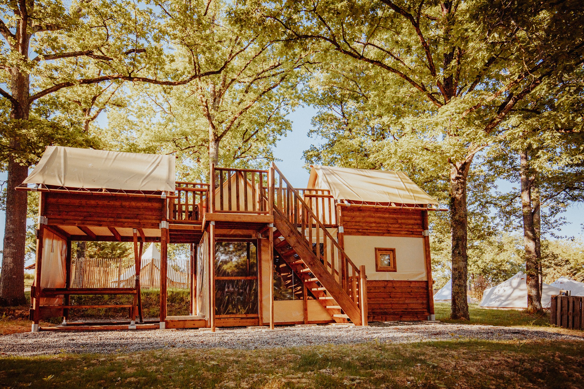 L'Ecolodge Duplex Nature — Cabane sur pilotis avec spa à Gers à Riguepeu — salle de bain