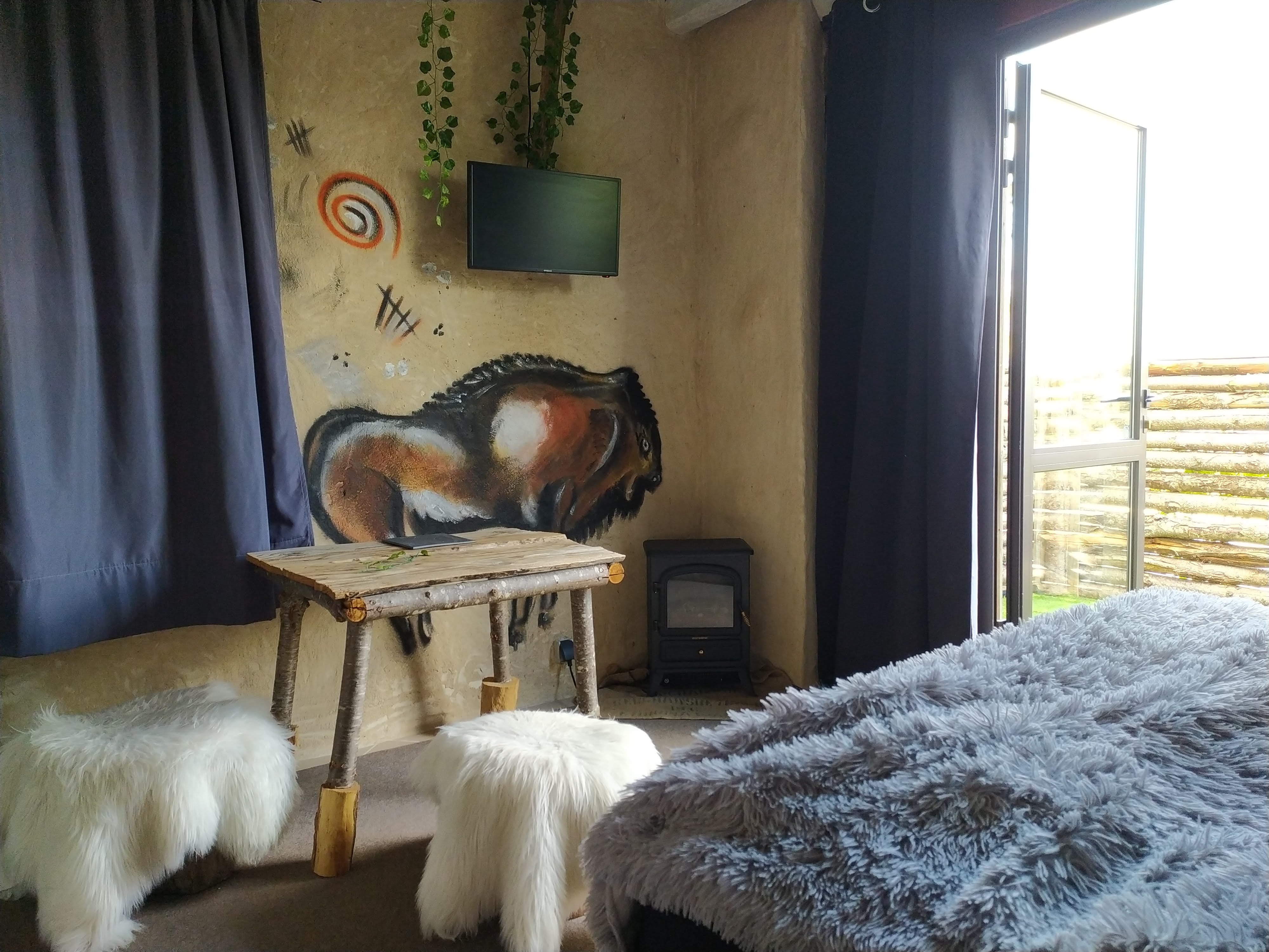 Cromagnon — Chambre à thème préhistorique à Saint-Geniès en Dordogne