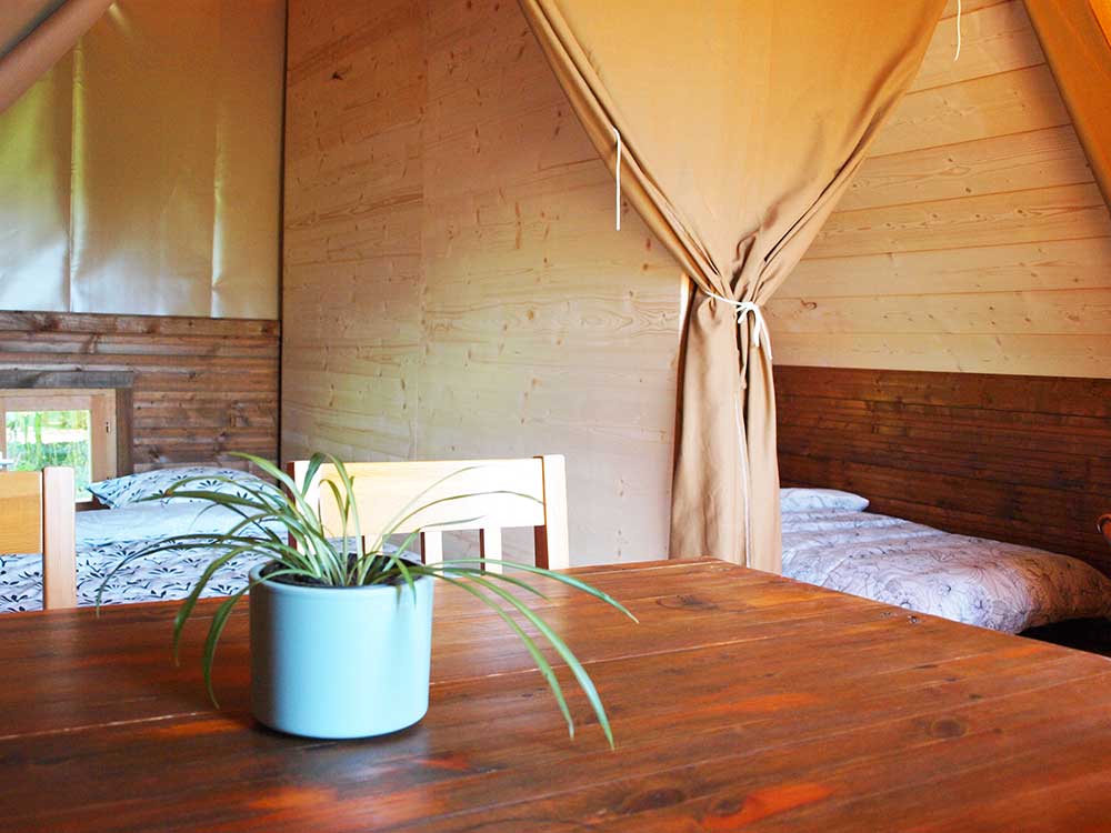 Tente Thym — Escapade insolite avec spa à Creuse à La Nouaille — cuisine