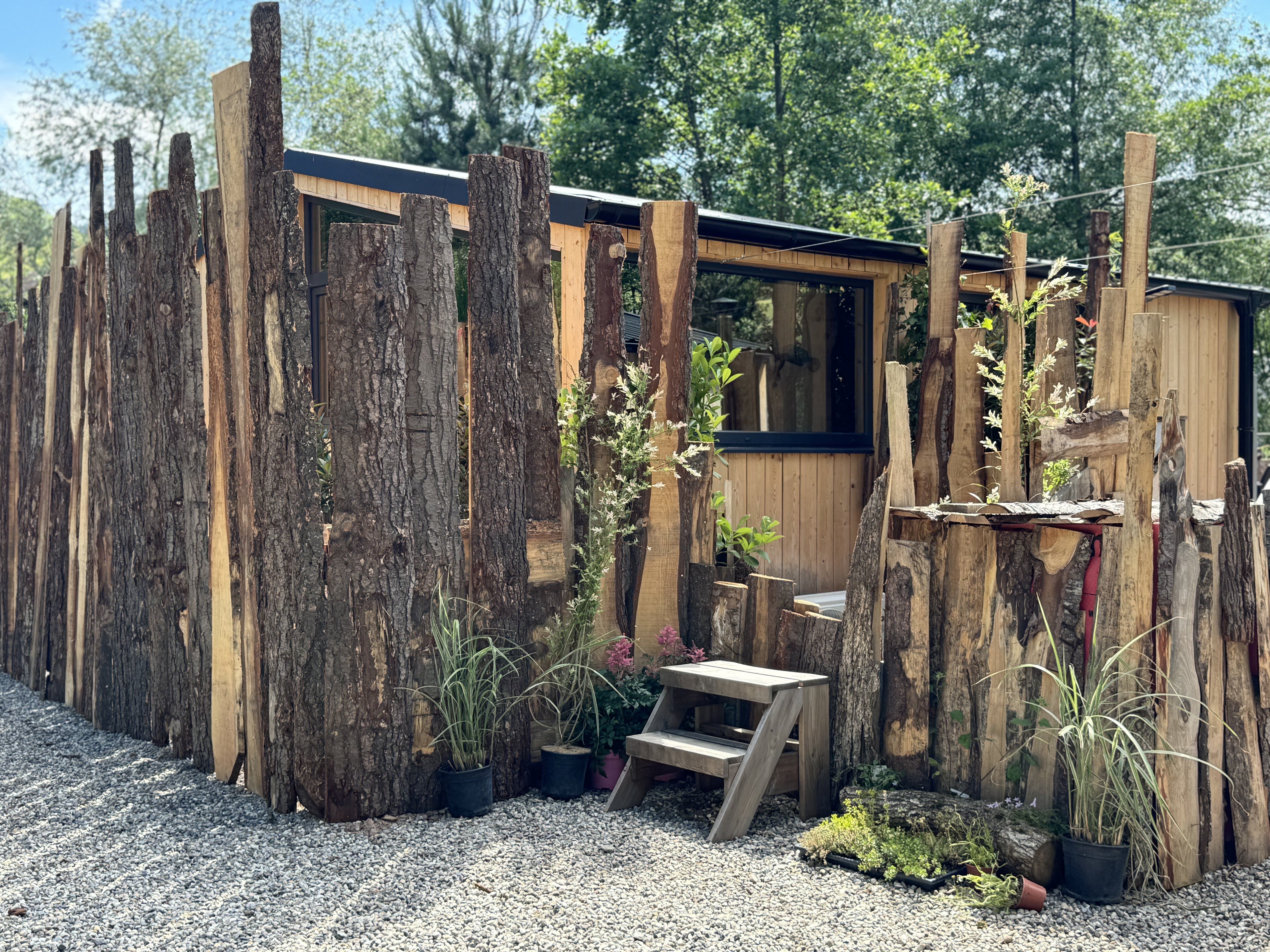 La Maison Aigle - Une cabane chaleureuse avec bain nordique à Orbey — salle de bain