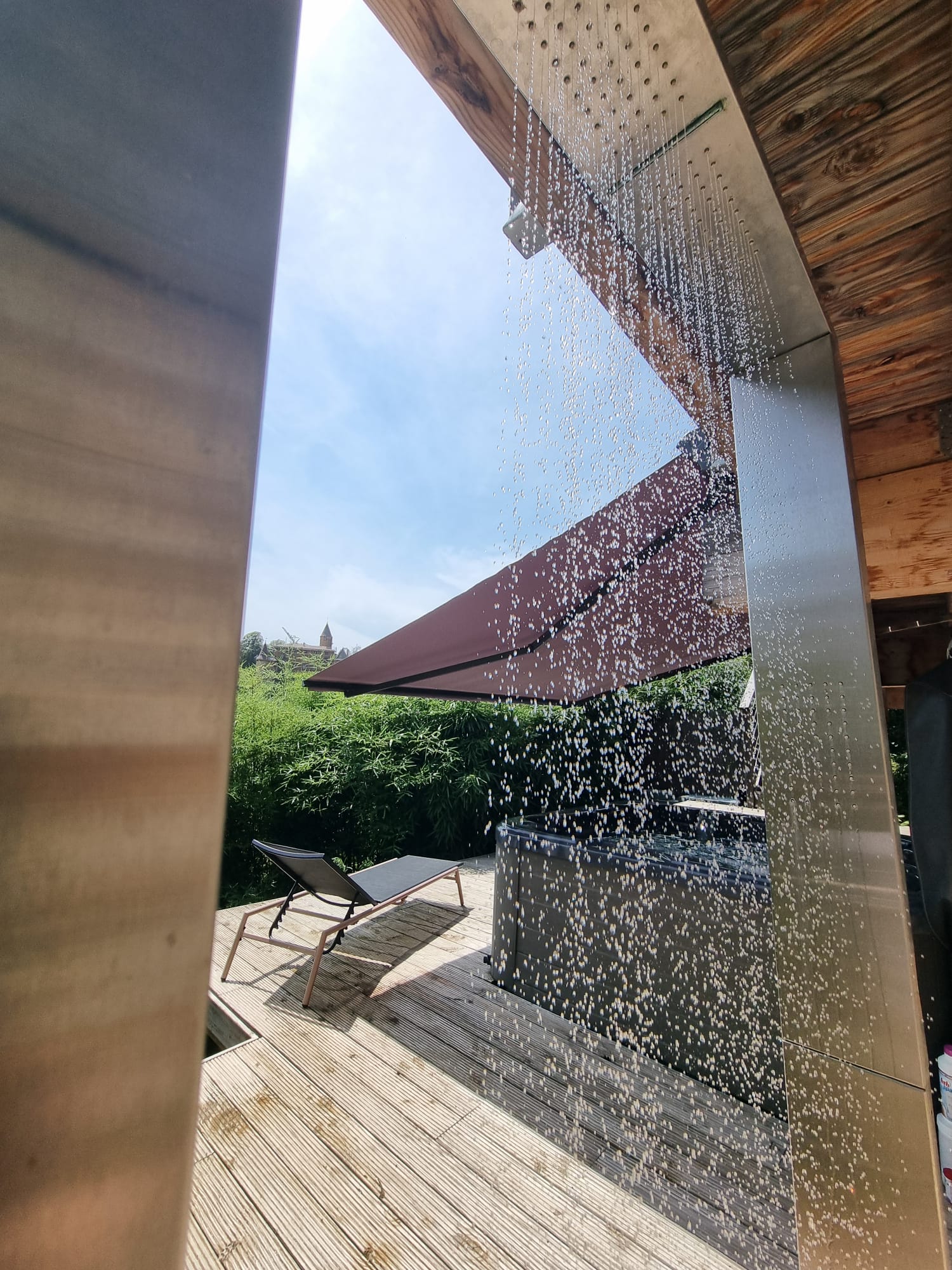 L’Abri du Château — Détente avec spa à Jarnioux (Rhône) à Porte des Pierres Dorées — cuisine