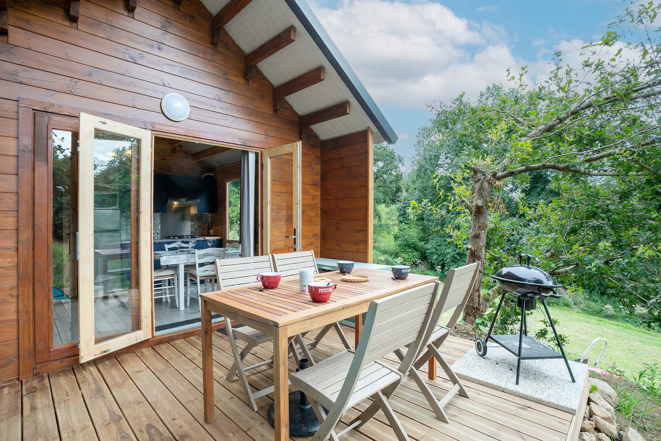 Ty Koad — Chalet avec spa et jacuzzi en Finistère