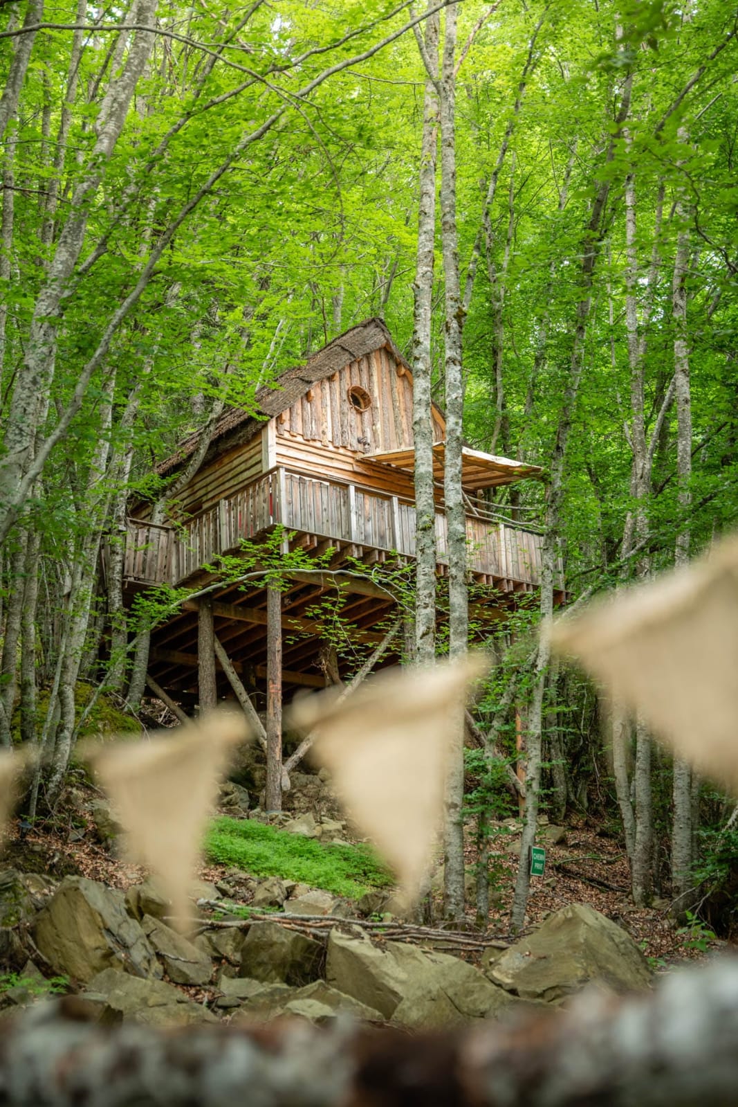 Cabane Spa des Trolls : une expérience unique en hauteur à Saint Léger Les Mélèzes — vue intérieure