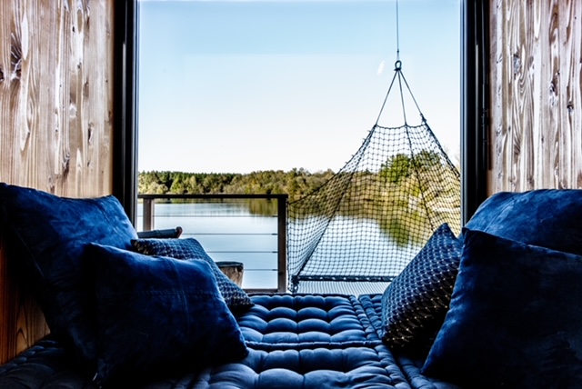 L'Estey — Ecolodge avec spa privatif à Saint Pardon de Conques (Gironde) à Saint-Pardon-de-Conques — environnement naturel