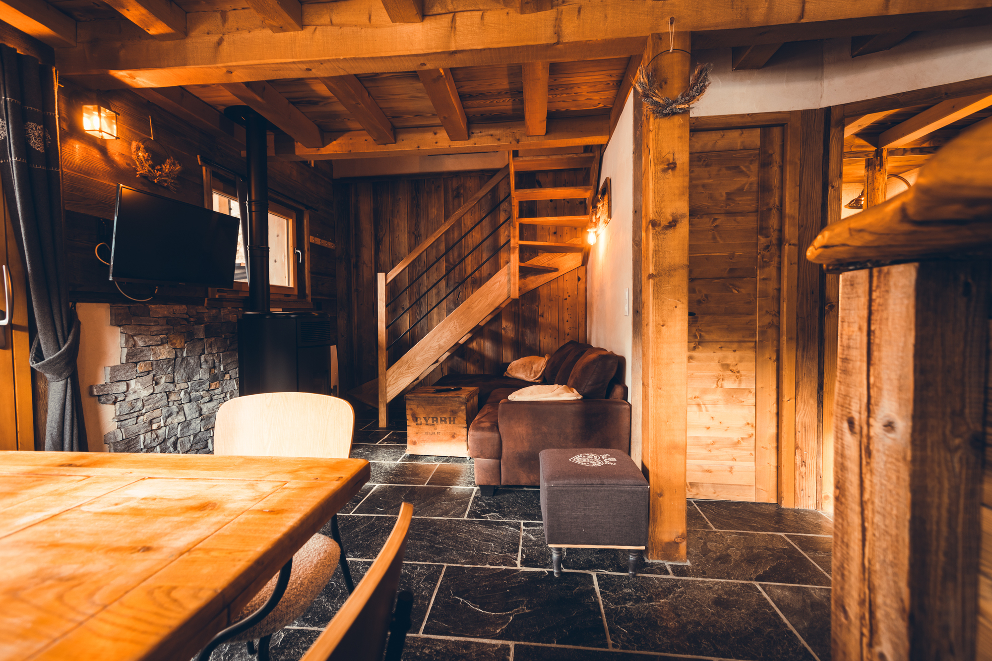 Chalet Utopia — Chalet avec spa à Haute-Savoie à Annecy — vue depuis la terrasse