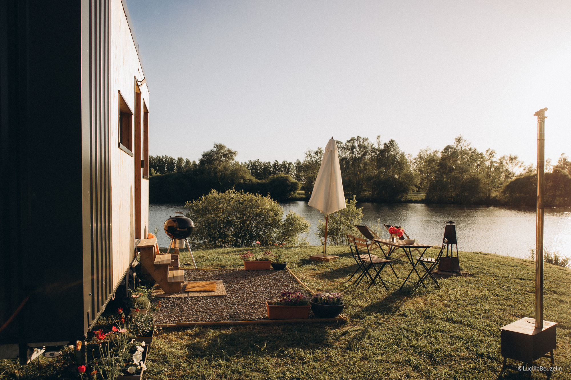 Homnest — Tiny House avec spa à Villeneuve (Yonne) à Villeneuve — chambre