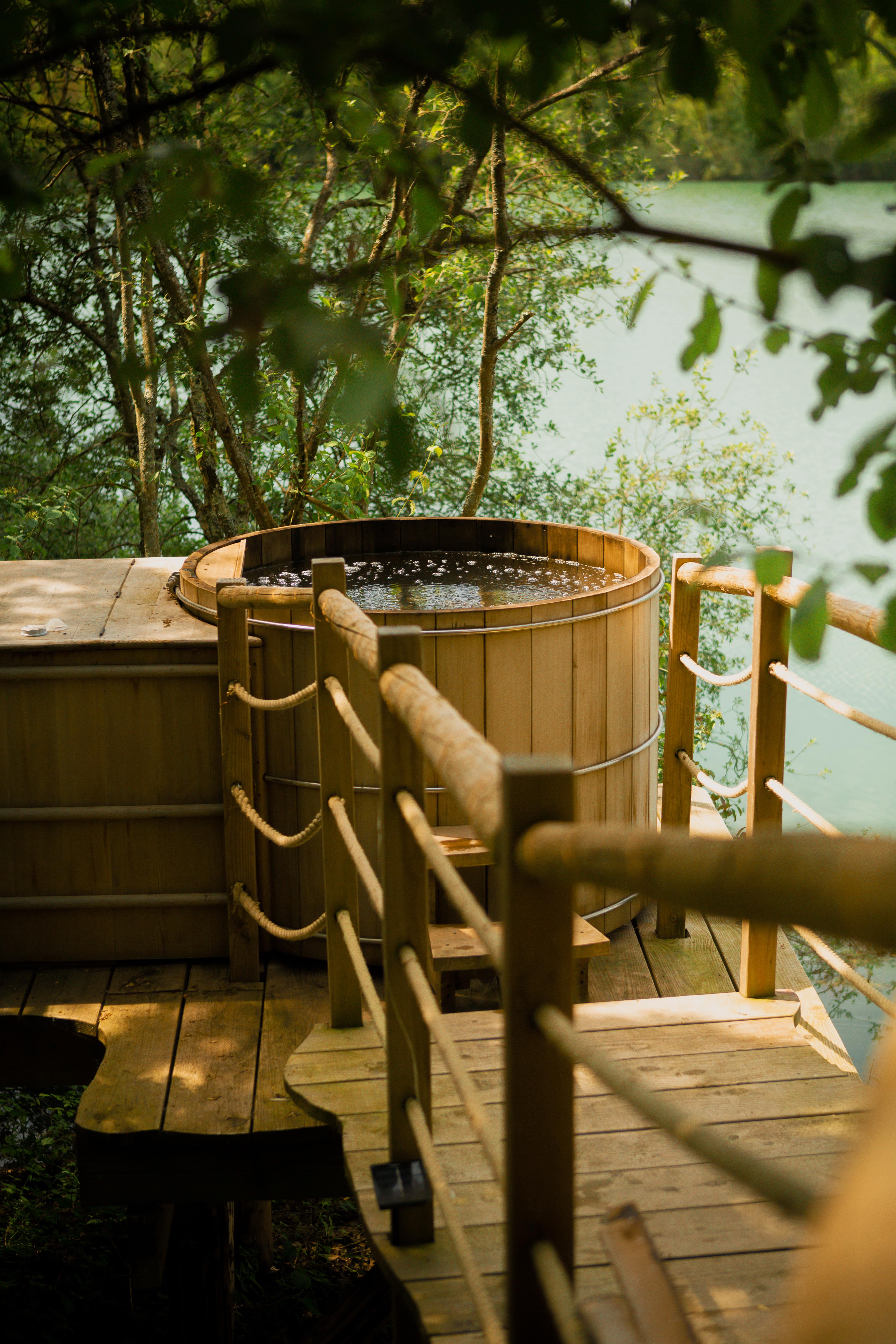 Cabane Spa Grand Horizon : une évasion sur pilotis en Picardie à St-Léger-Aux-Bois — chambre