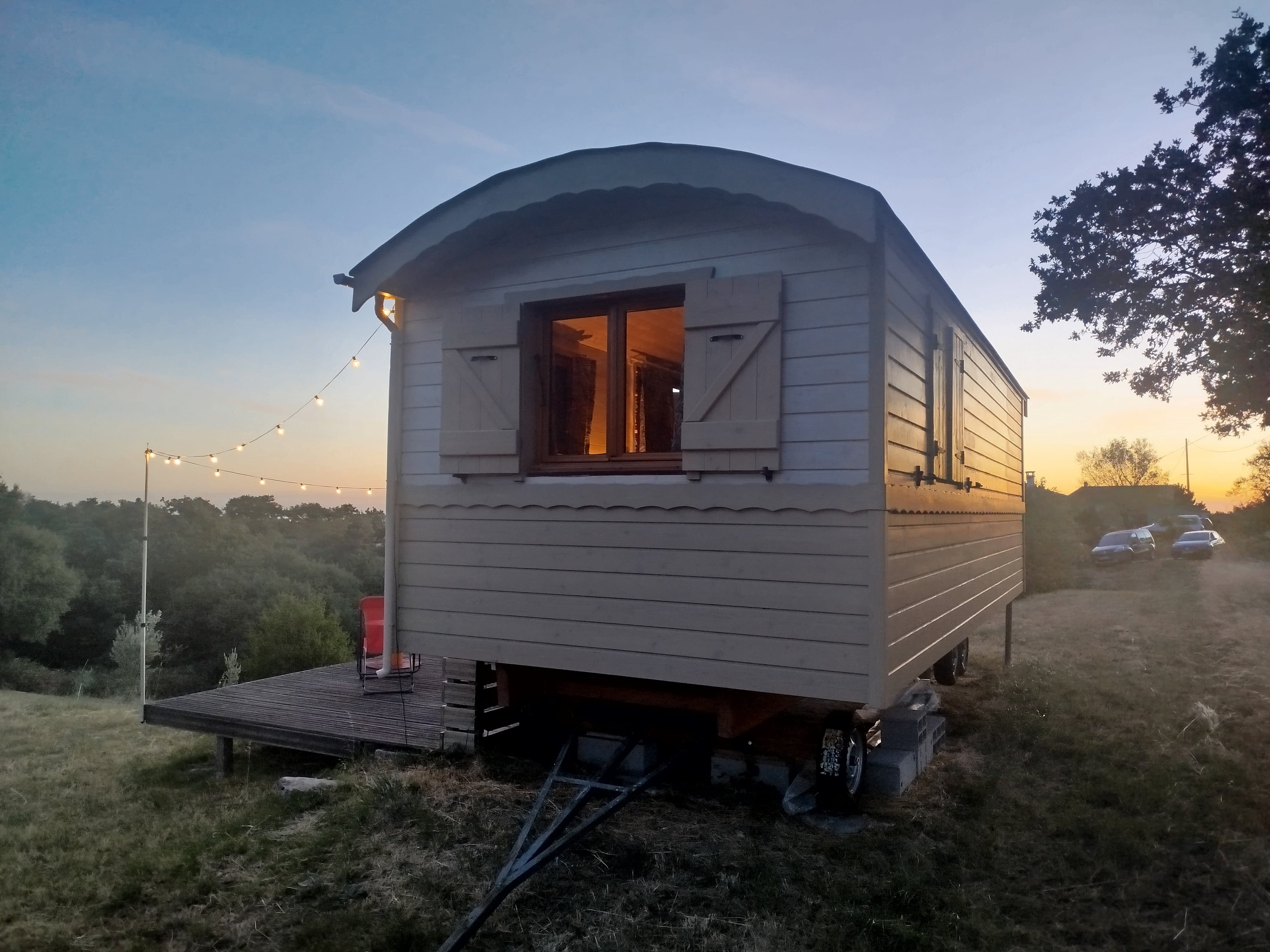 RIALYS - Roulotte avec spa en Drôme Provençale à Montélimar — environnement naturel