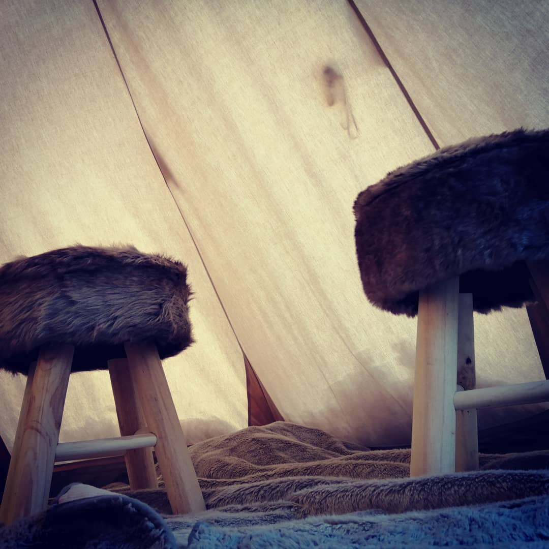 Tipi des Neiges : une expérience immersive en pleine nature à Gourette — salle de bain