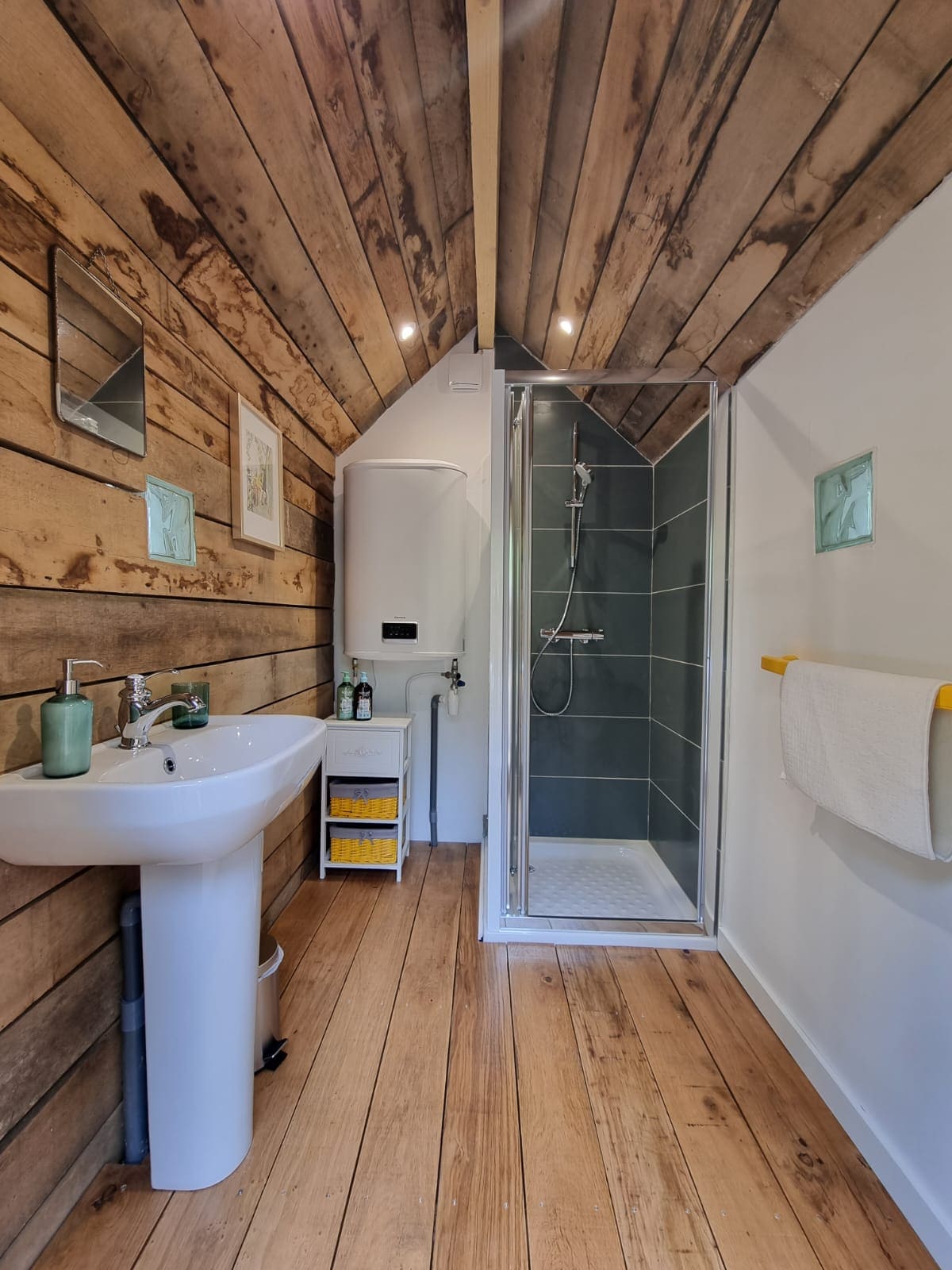 Bulle & Rêves Spa : une évasion sensorielle en pleine nature à Souesmes — salle de bain