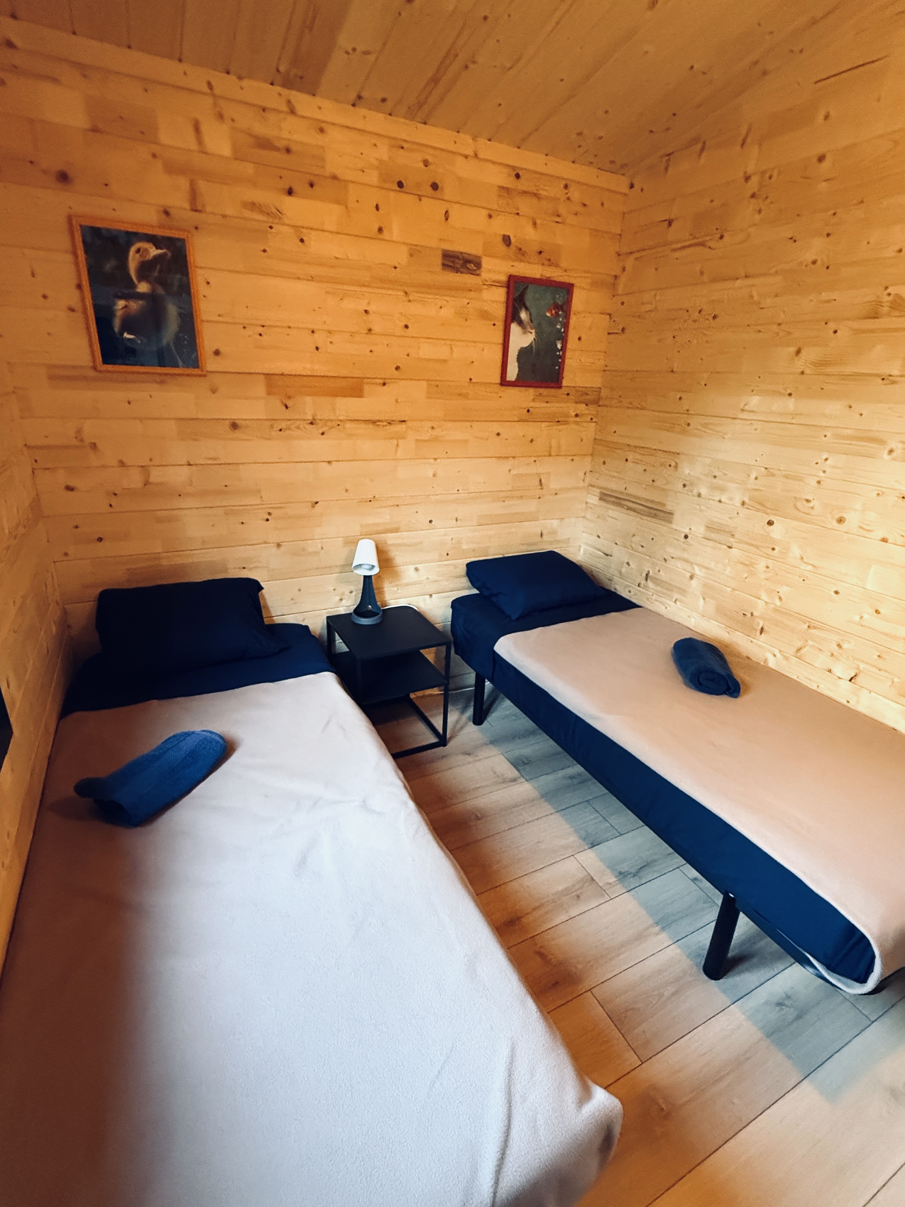 Lodge Le Chamois — Chalet avec terrasse panoramique à Ain à Bourg-en-Bresse — vue depuis la terrasse