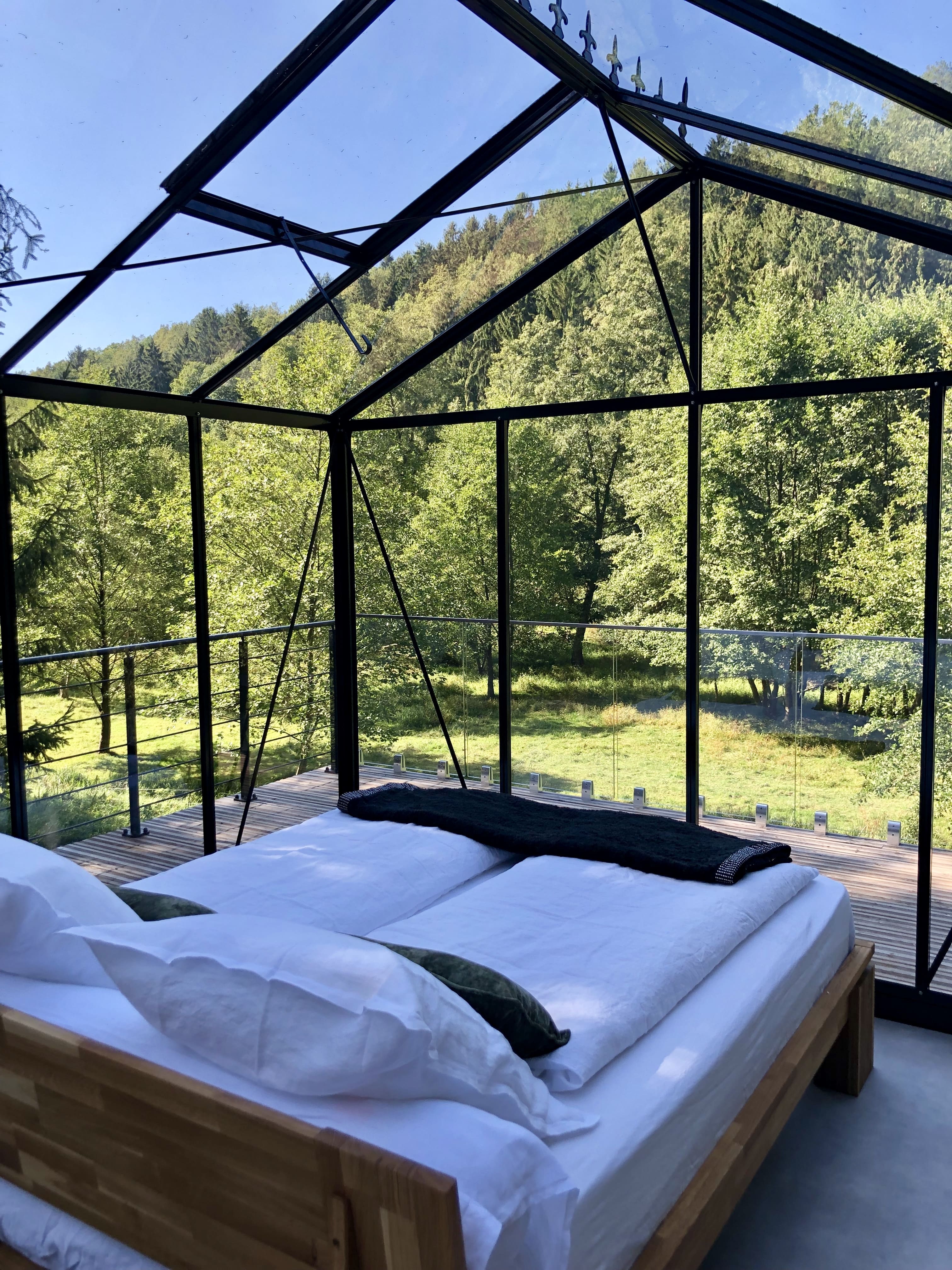 La Chambre de Verre — Évasion avec spa à Moselle à Mainvillers — chambre