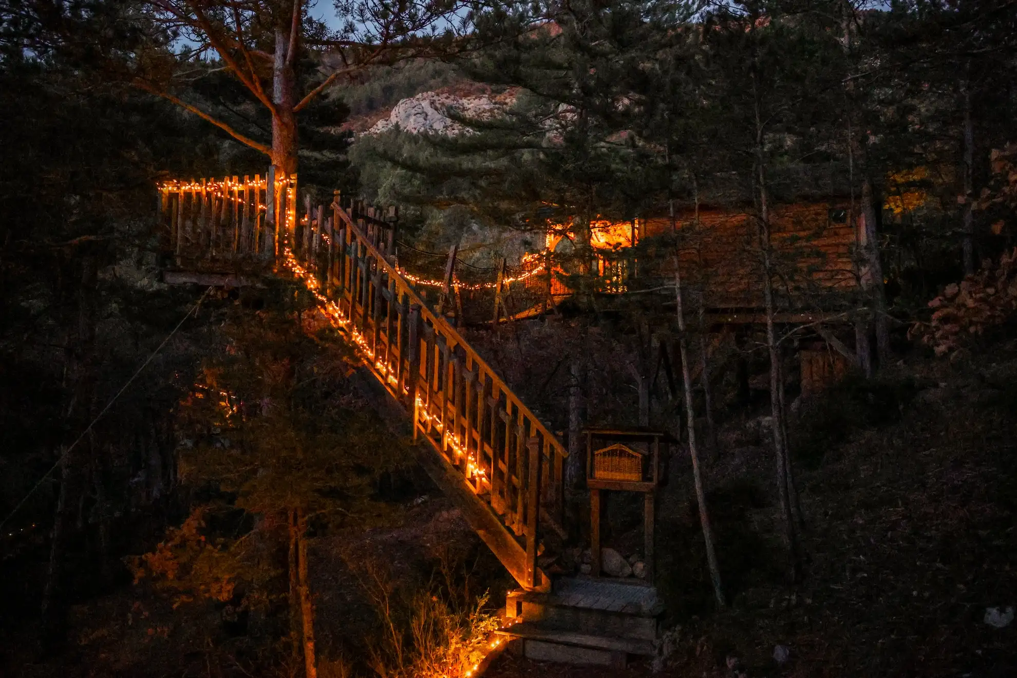 Bois d'Arambe — Cabane dans les arbres avec spa à Hautes-Alpes à Gap — environnement naturel