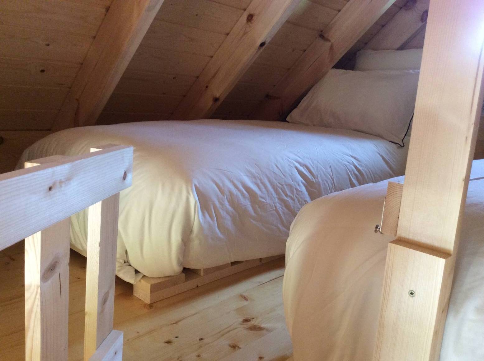 La Cabane Robinson : une expérience unique sur pilotis en Aquitaine à Berson — vue depuis la terrasse
