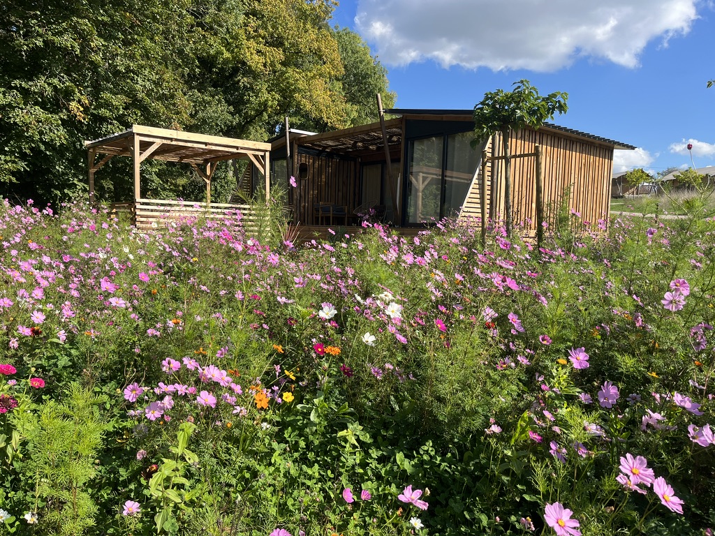 Cottage Lodge SPA — Chalet avec spa privatif à Indre-et-Loire à Sorigny — chambre