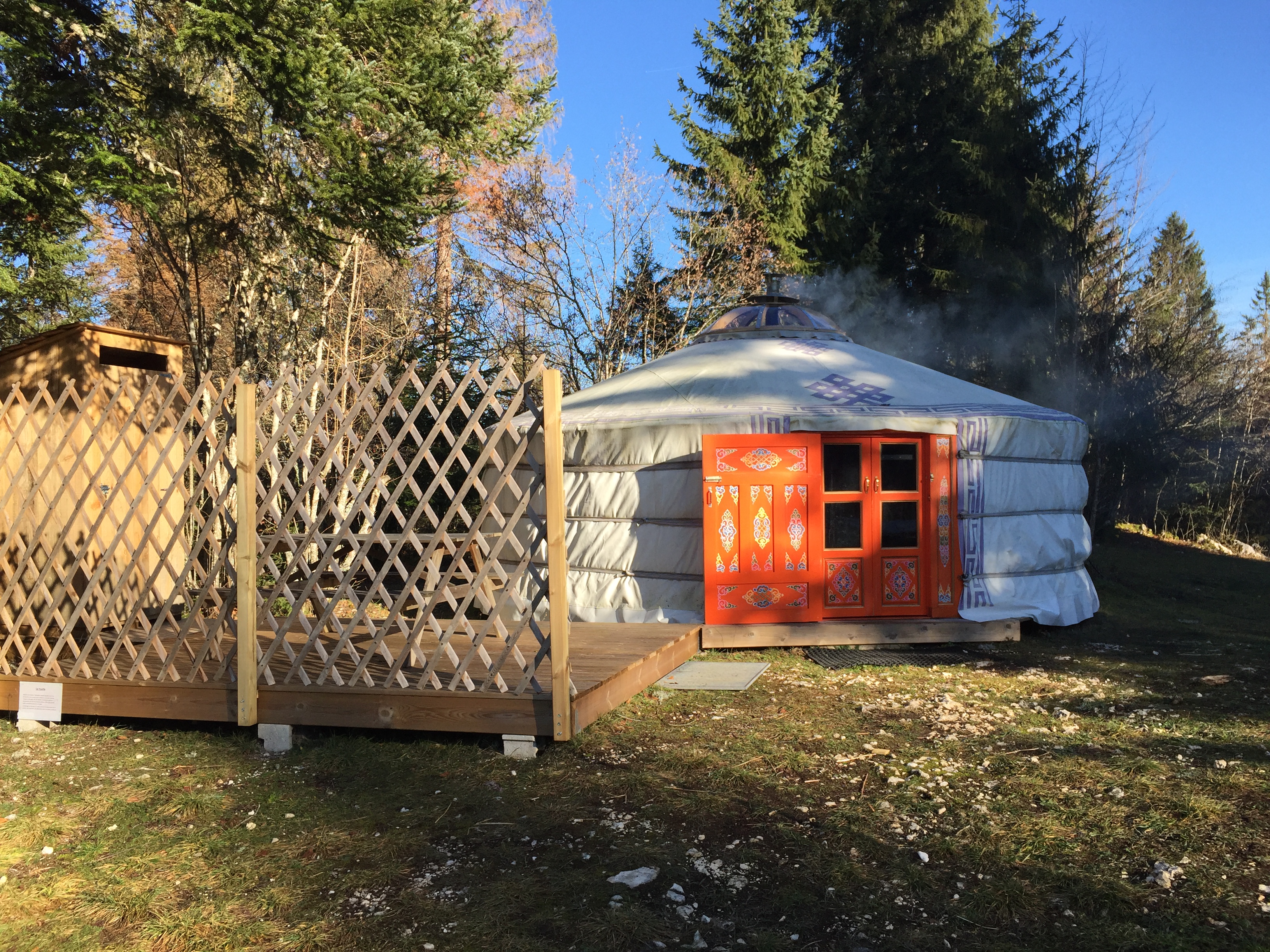Séjournez dans une yourte en Franche-Comté