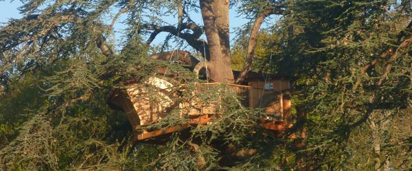 Cabane Africaine : une expérience suspendue dans les arbres à Ballan-Miré — espace de vie