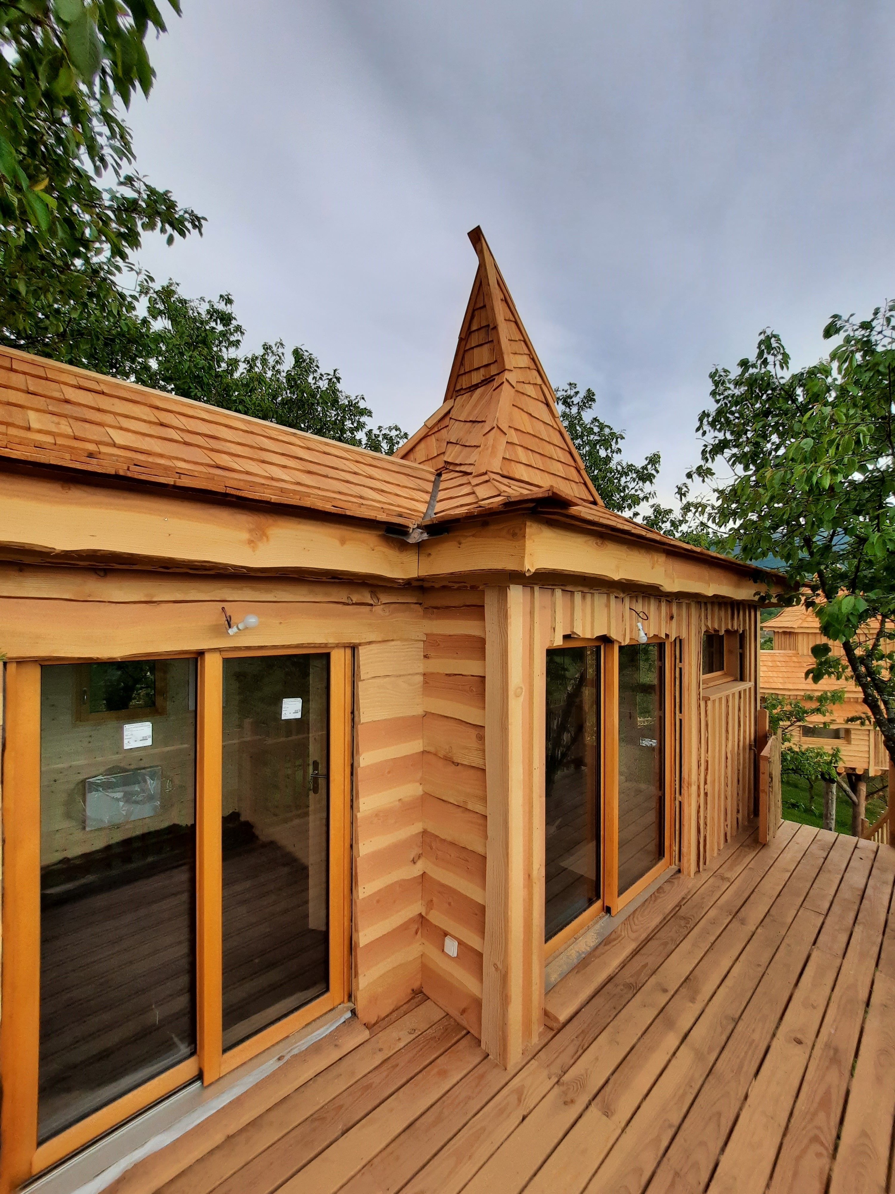 Cabane Maldive — Nuit perchée avec vue panoramique à Drôme à Vercors — salle de bain