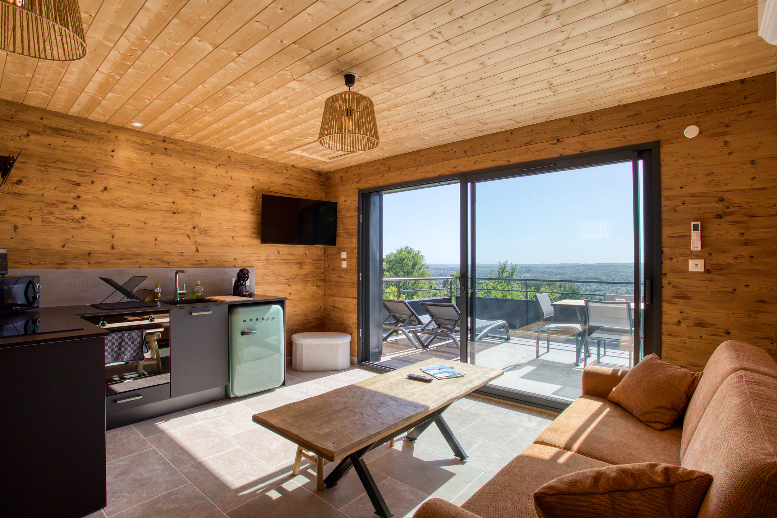 Ecolodge cozy, 1 chambre, avec jardin