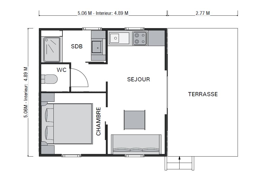 Chalet Petit-Prince : une cabane sur pilotis au cœur des Alpes à La Motte-Chalancon — salle de bain