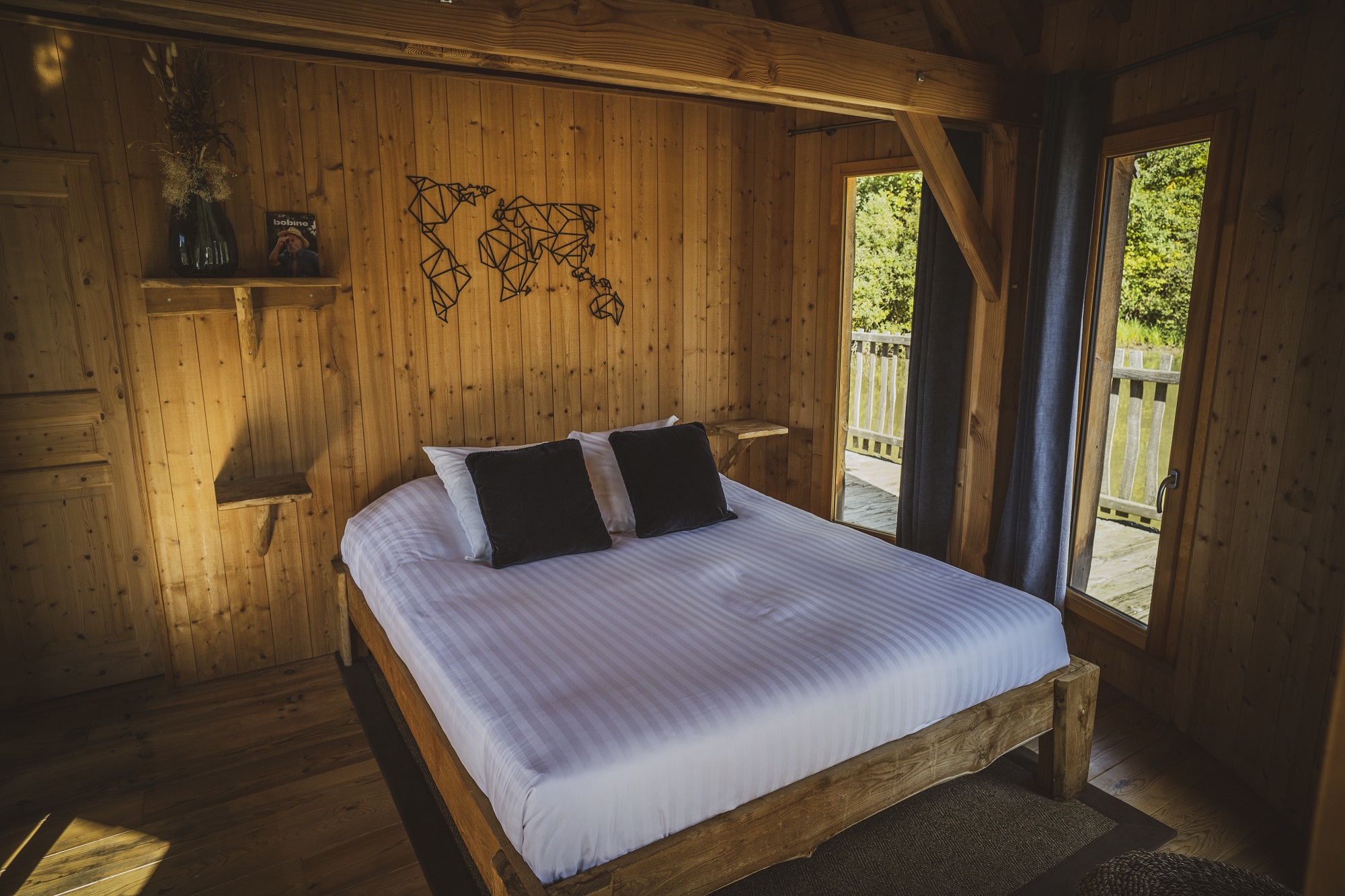 Cabane Spa Eden : une évasion sur l'eau en Franche-Comté à Joncherey — espace de vie