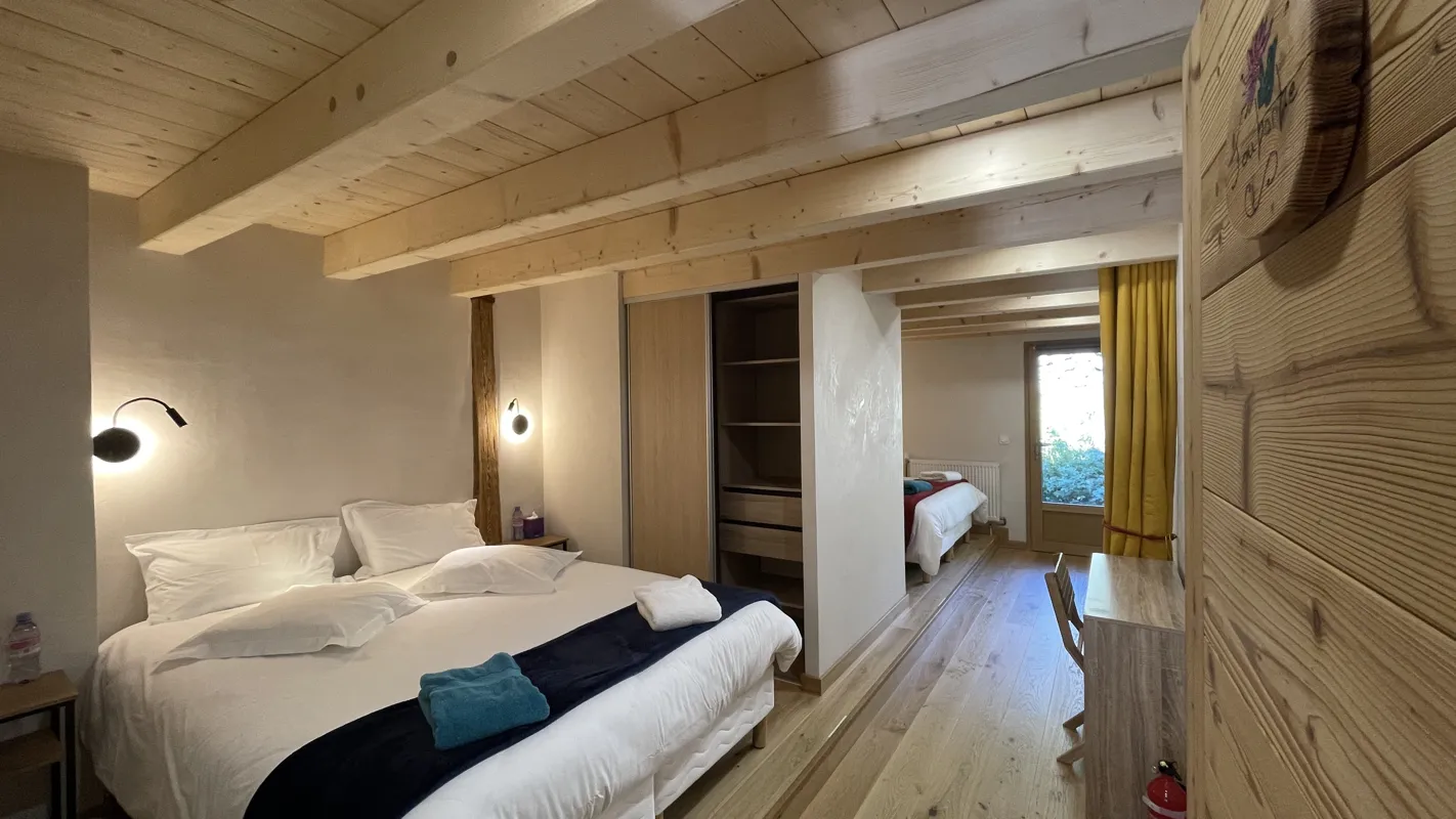 Chalet Beauregard — Chalet avec spa à Haute-Savoie à Taninges — environnement naturel