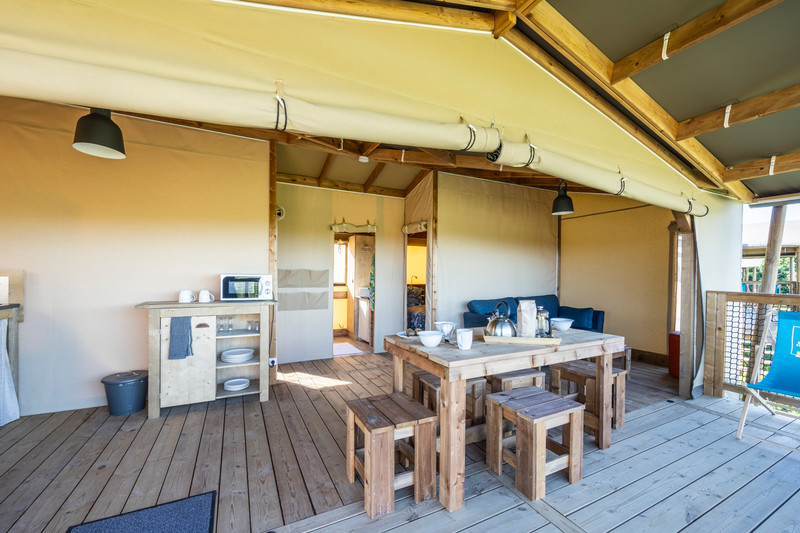 Ecolodge 2 chambres : une immersion en Haute-Normandie à Quiberville — chambre