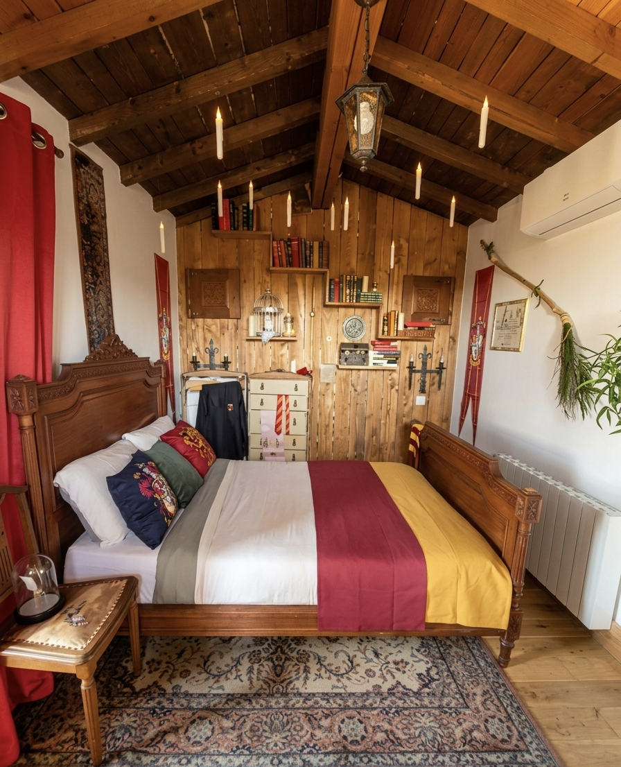 Le Placard du sorcier — Chambre à thème avec spa à Rhône