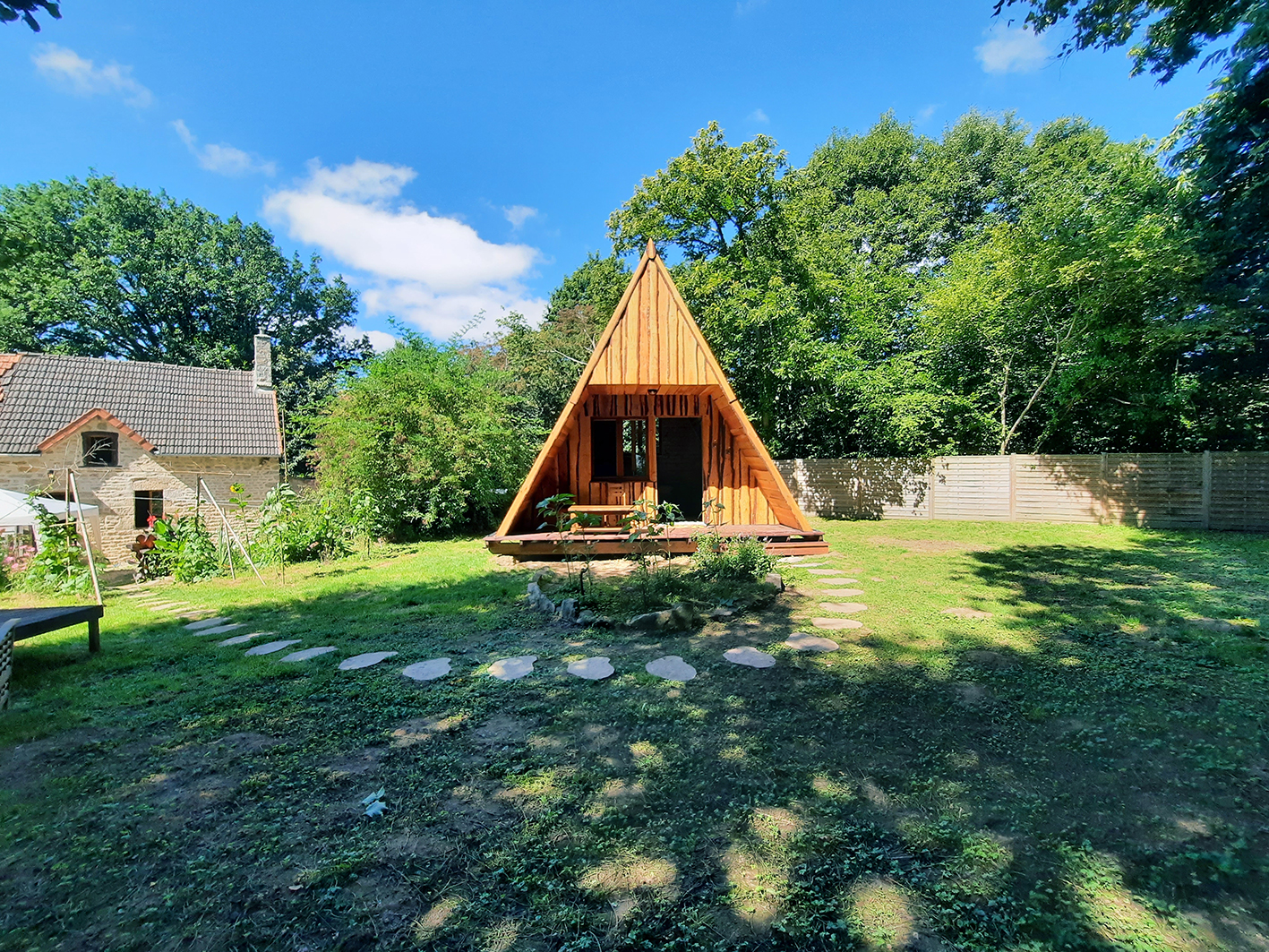 Cabane Tipi & studio — Séjour avec spa à Saint-Michel-des-Loups
