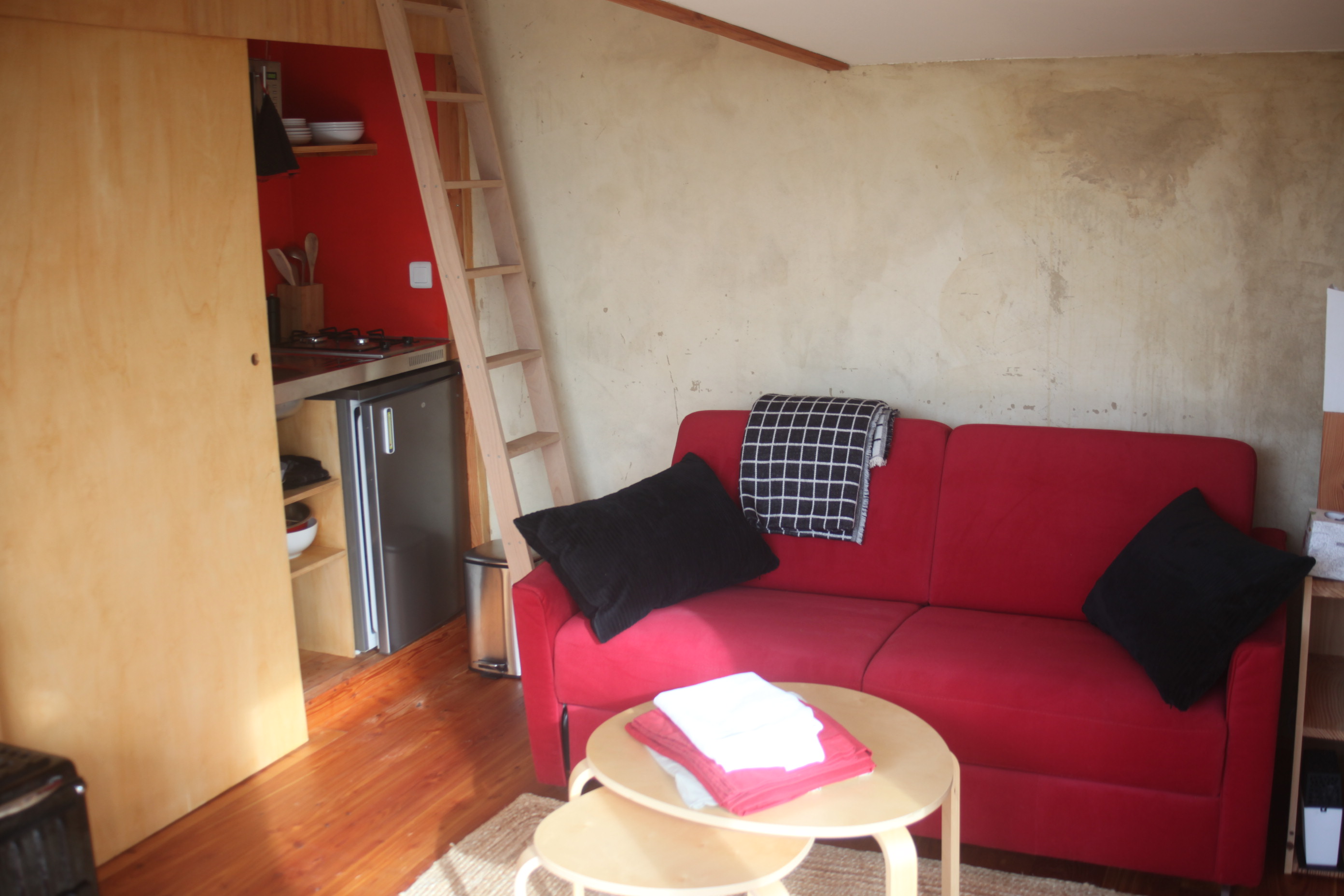 Les cabanes autour du tilleul — Cabane avec spa à Haute-Vienne à Limoges — chambre