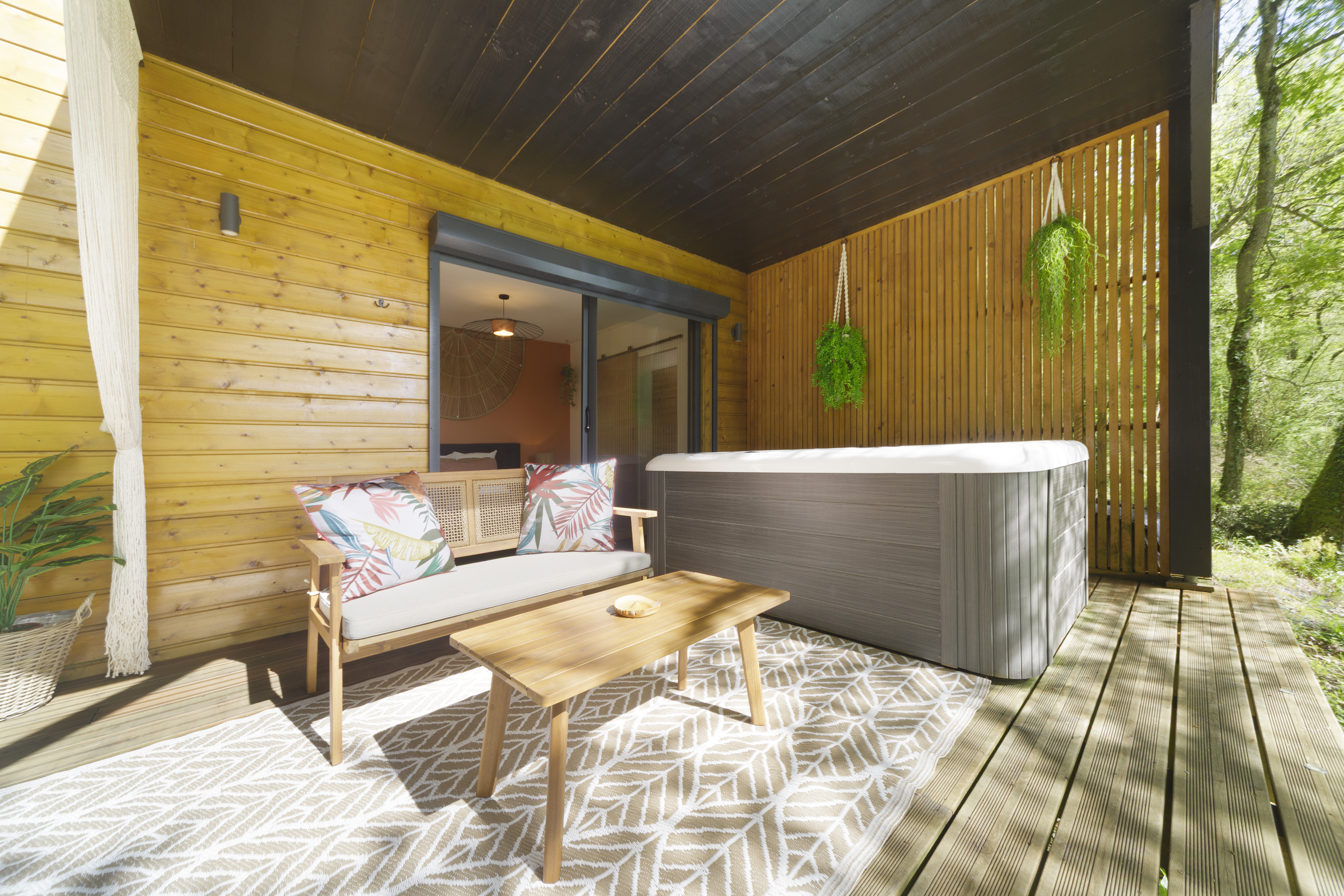 Cabane du Chêne & SPA : une expérience unique en Aquitaine à Sévignacq — environnement naturel