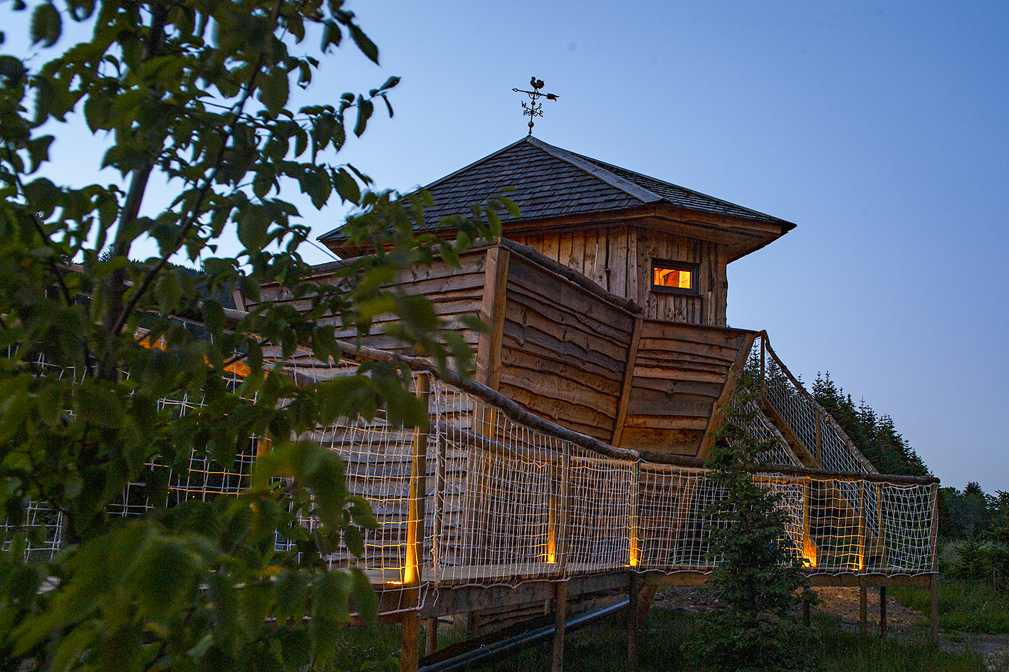 La Cabane du Vigneron & Spa : une échappée en Alsace — Cabane à Mittlach