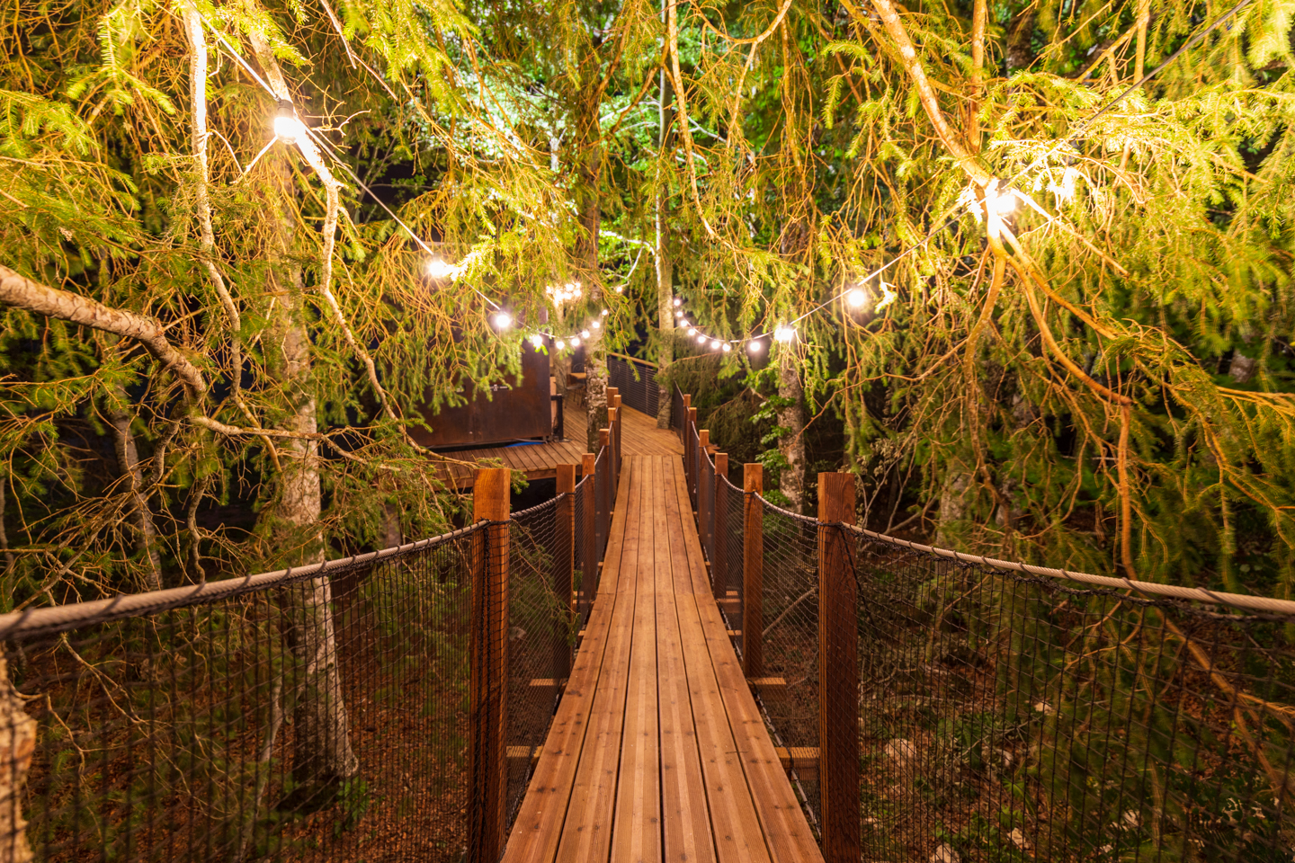 Cabane perchée au cœur de la nature à Autrans — détail architectural