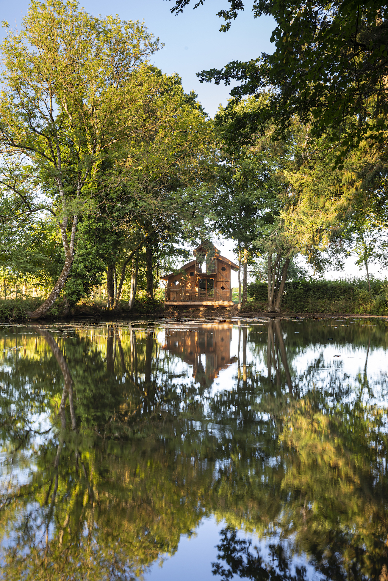 Odyssée : une cabane immersive en Basse-Normandie — Cabane à Moulicent