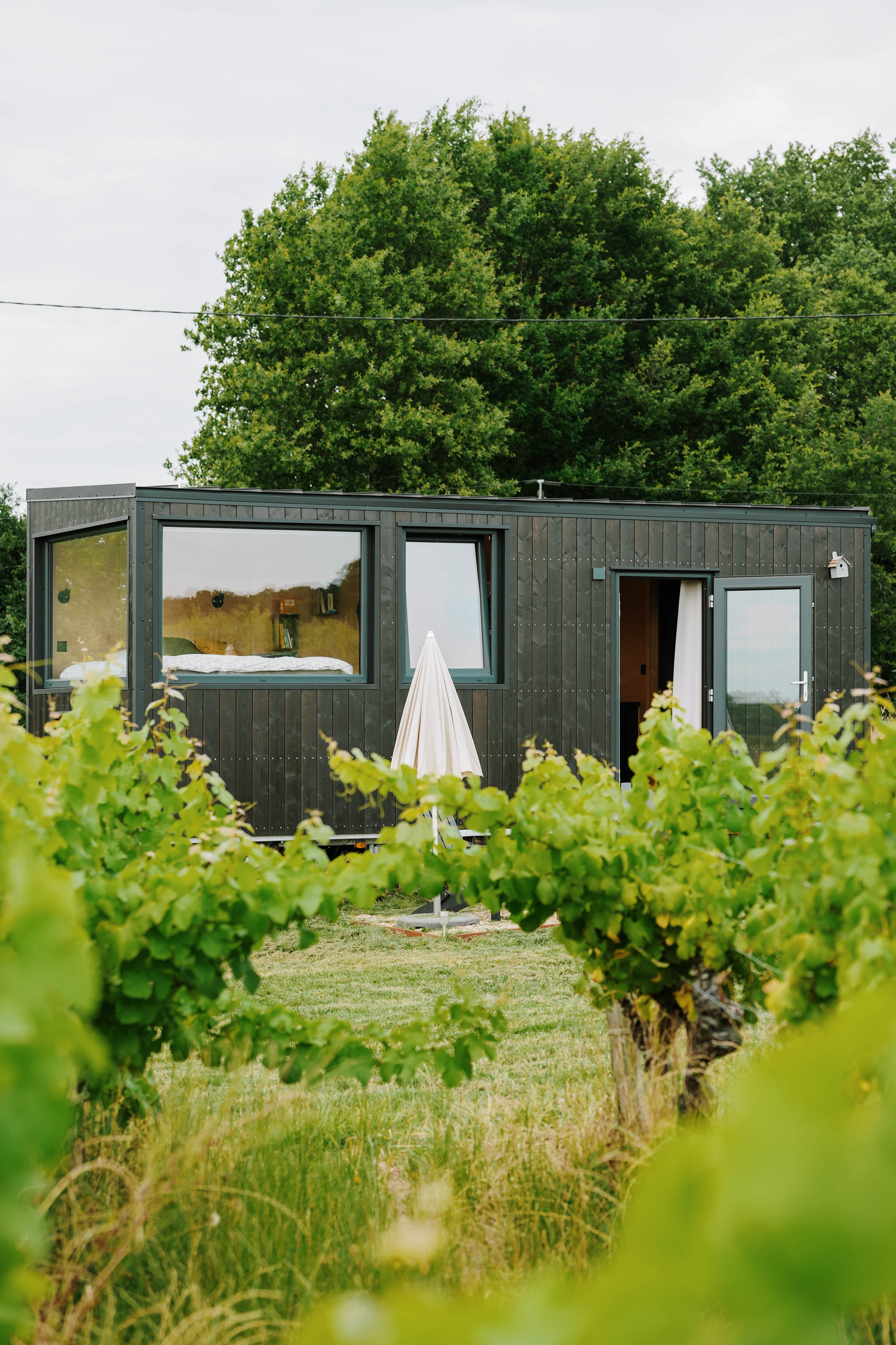 Tiny House « Tiny house moderne avec terrasse près de Saint Emilion » — Porte-De-Benauge (Gironde)
