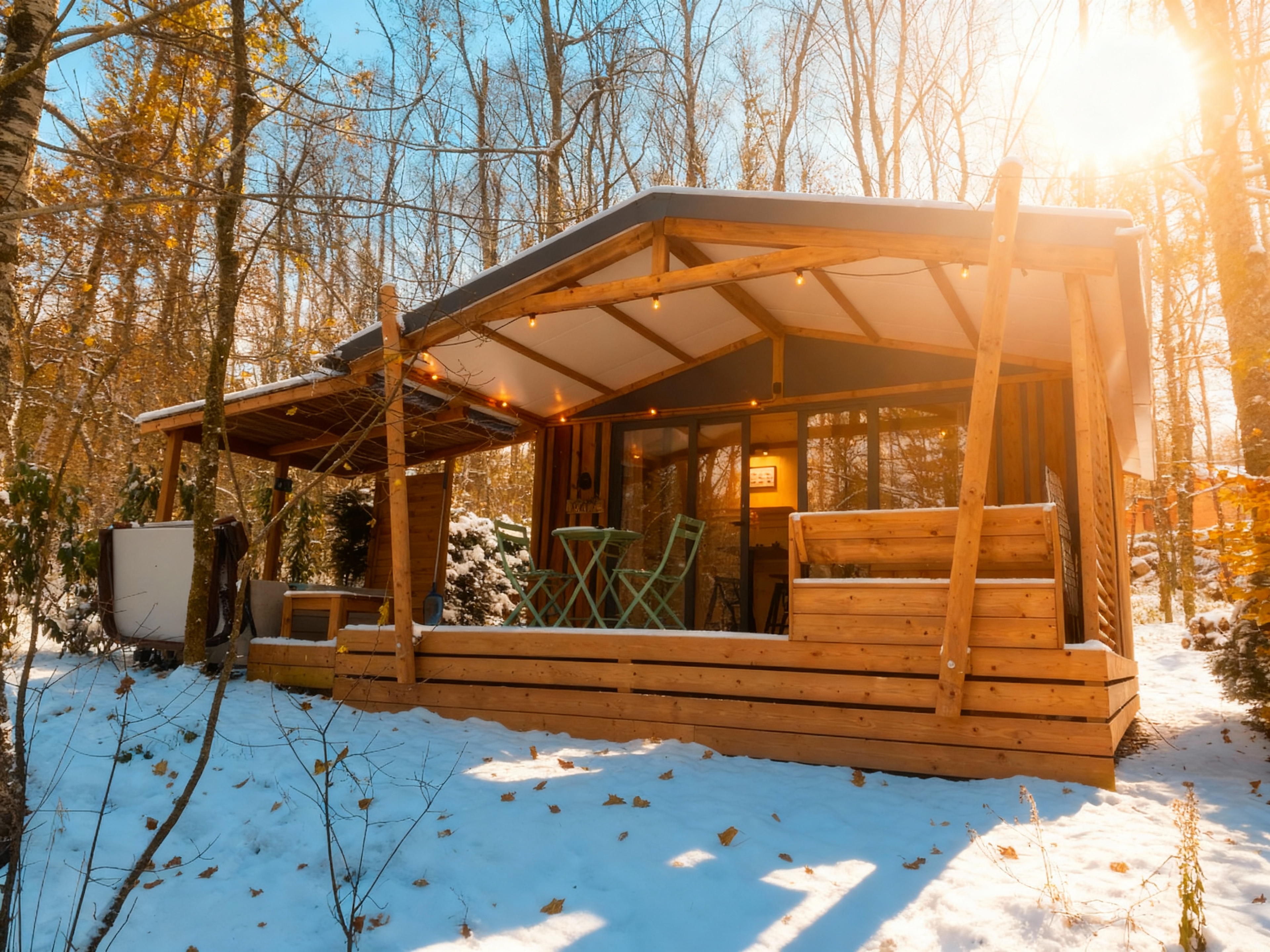 HY•Lødge Spa-2pers N°1 — Cabane avec spa privatif à Vosges