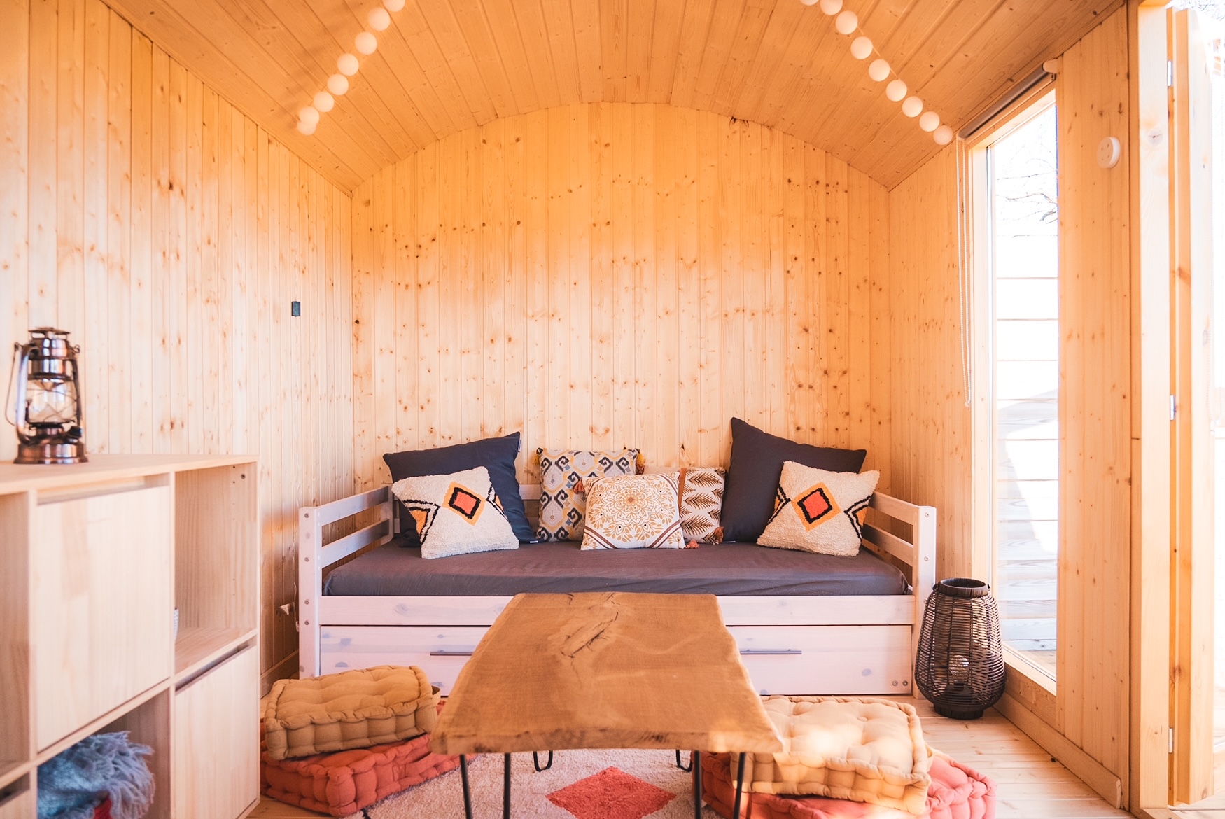 La Cabane Balaguère — Cabane sur pilotis avec bain nordique à Hautes-Pyrénées à Tarbes — espace de vie