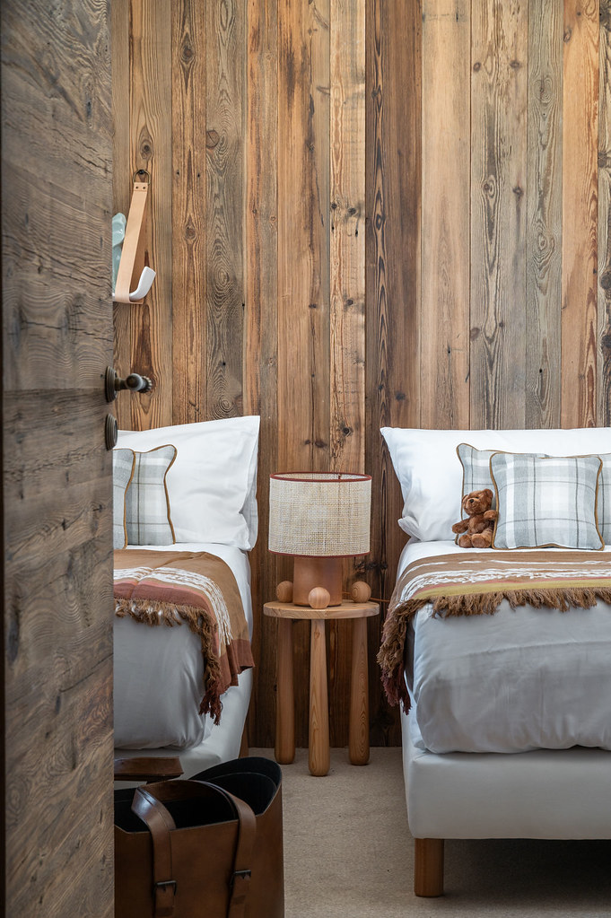 Chambre Refuge Famille — Séjour alpin avec spa à Mont d'Arbois à Saint-Gervais-les-Bains — chambre
