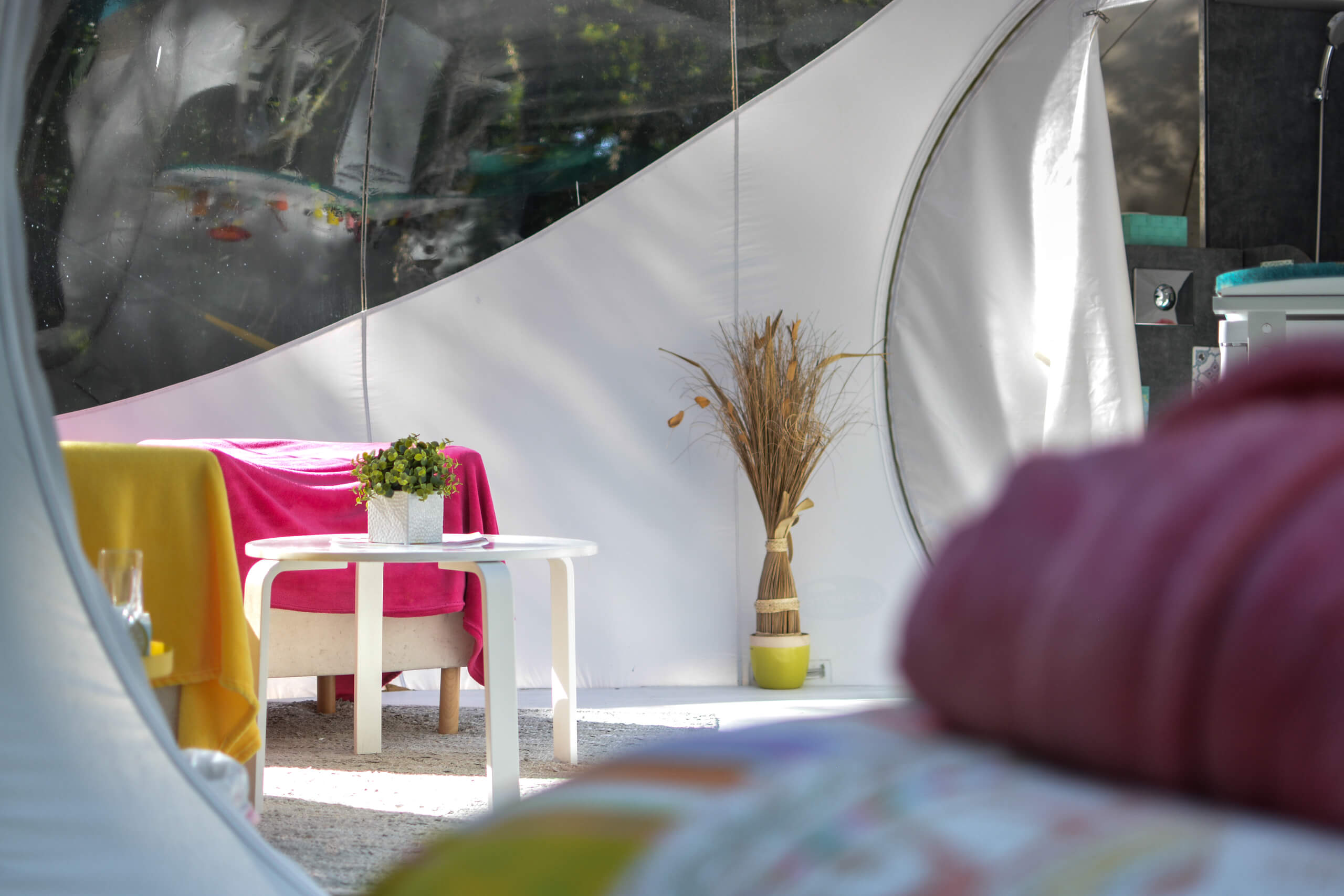 Bulle Blanche d'Hossegor & Spa : une évasion sensorielle en Aquitaine à Hossegor — salle de bain