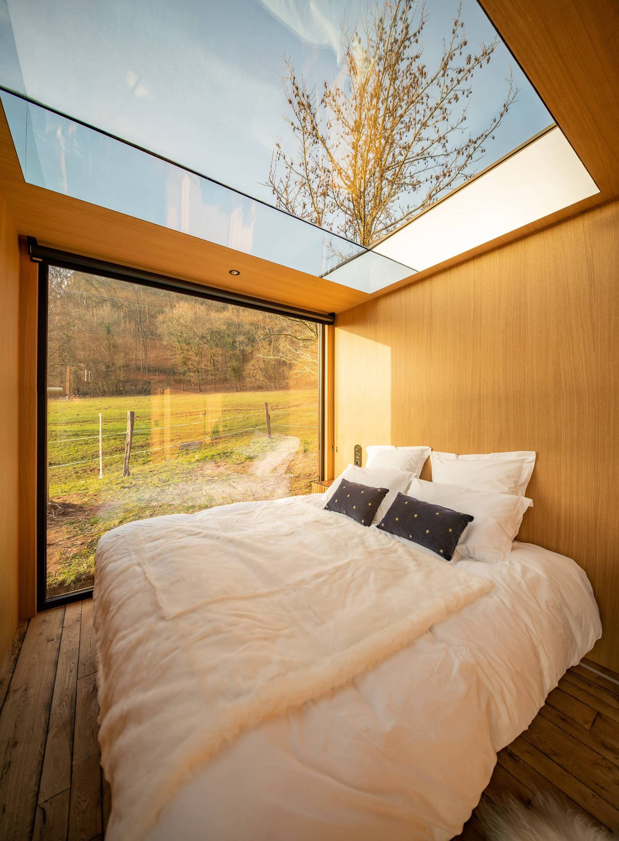 Lodge Petite Ourse — Ecolodge avec vue sur la forêt à Bas-Rhin à Strasbourg — détail architectural