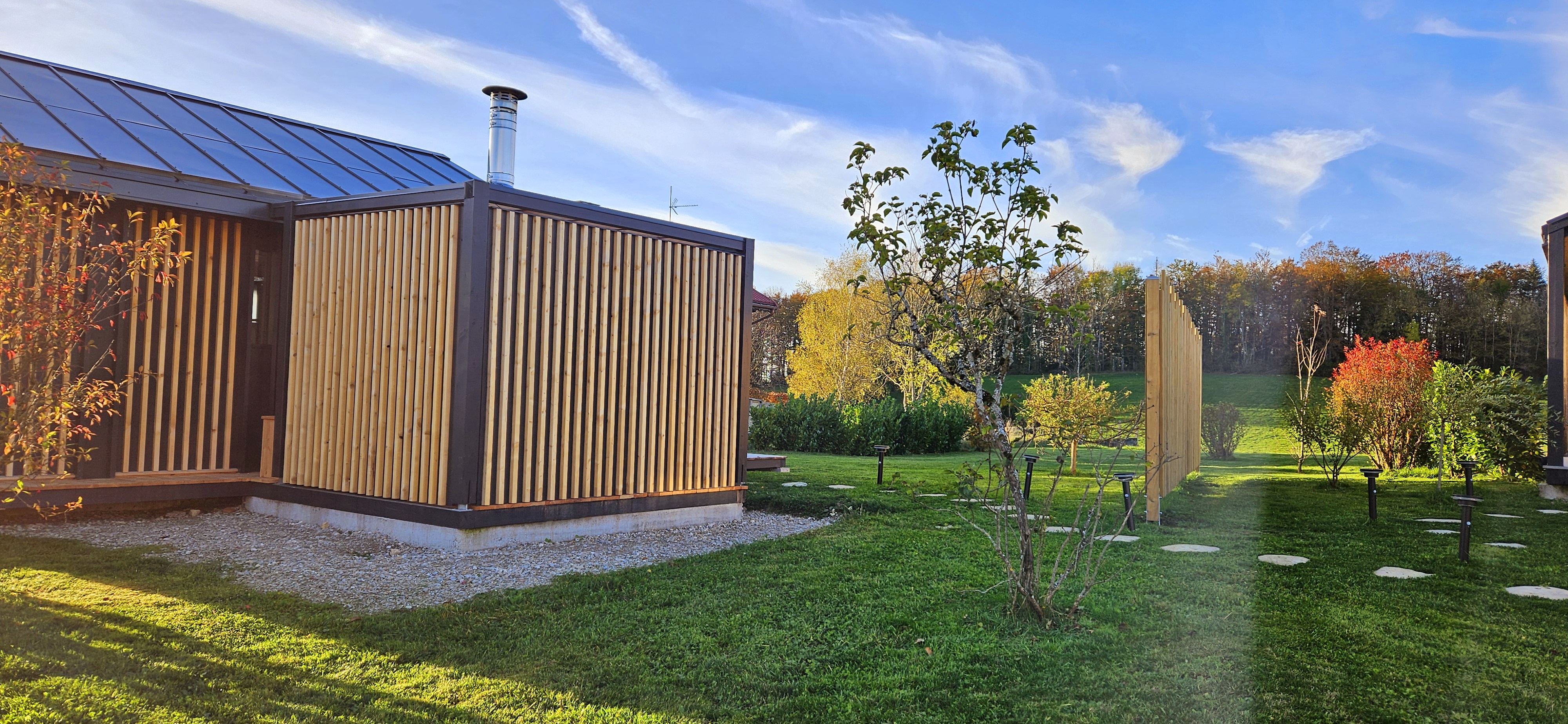 Les Logettes de Caroline : Évasion en Ecolodge avec Bain Nordique à Fort Du Plasne — vue intérieure
