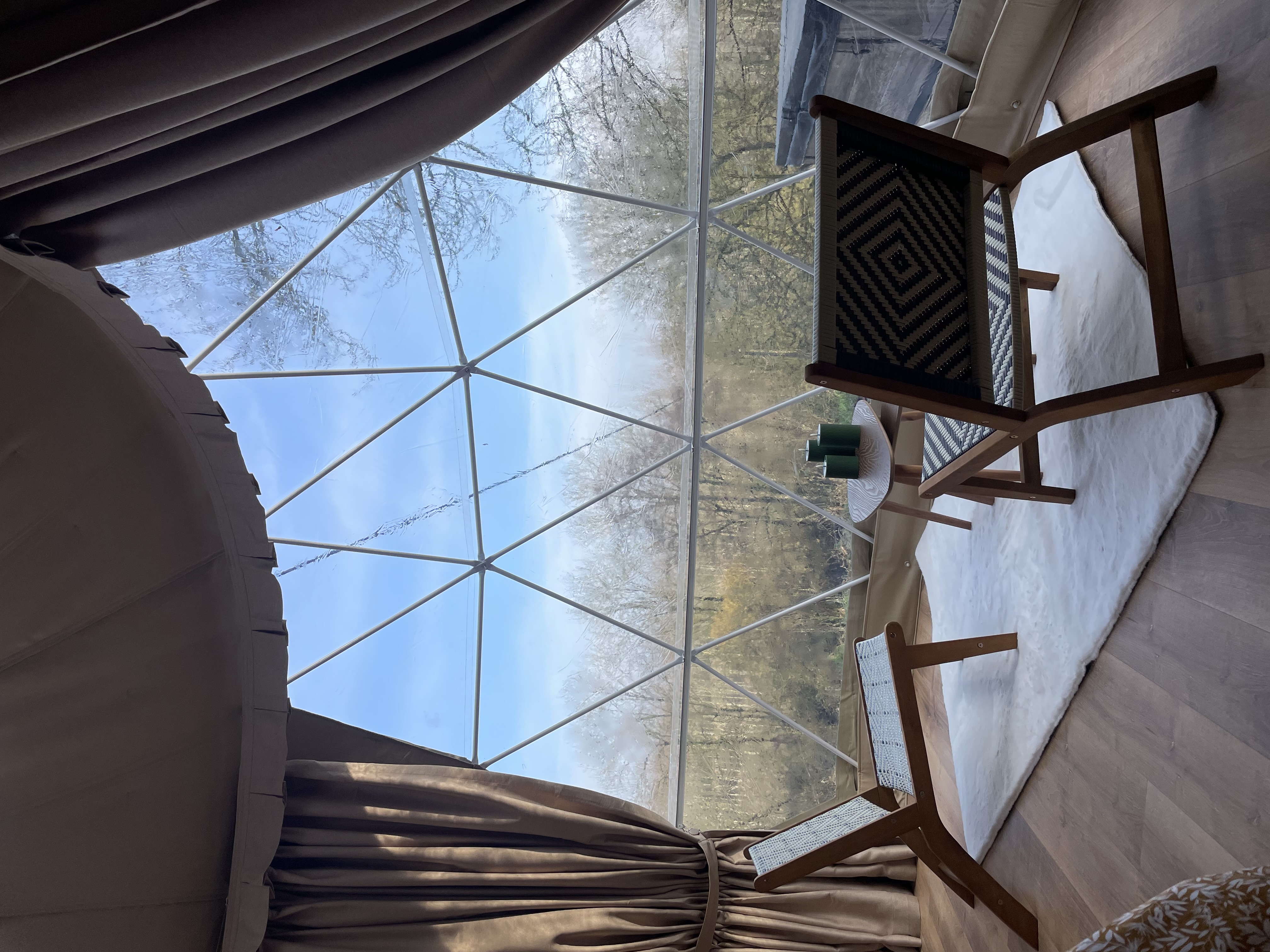 Dôme de la Tuffière — Nuit étoilée avec spa à La Tuffière (Sarthe)