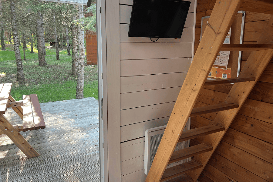 Carré d'étoile — Tiny House avec spa à Dienné (Vienne) à Dienné — cuisine