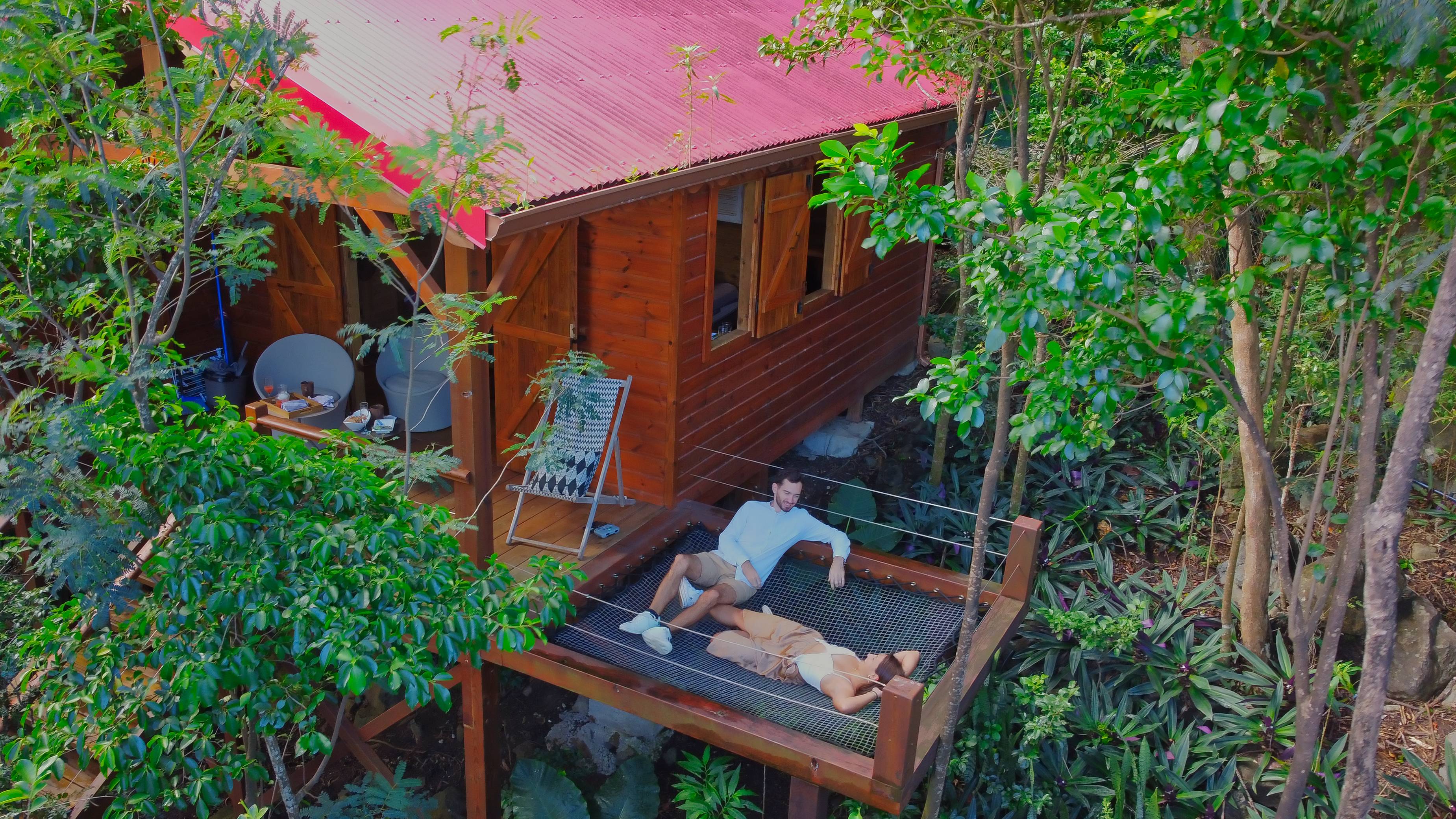 Le Nid des Colibris : une cabane dans les arbres en Guadeloupe