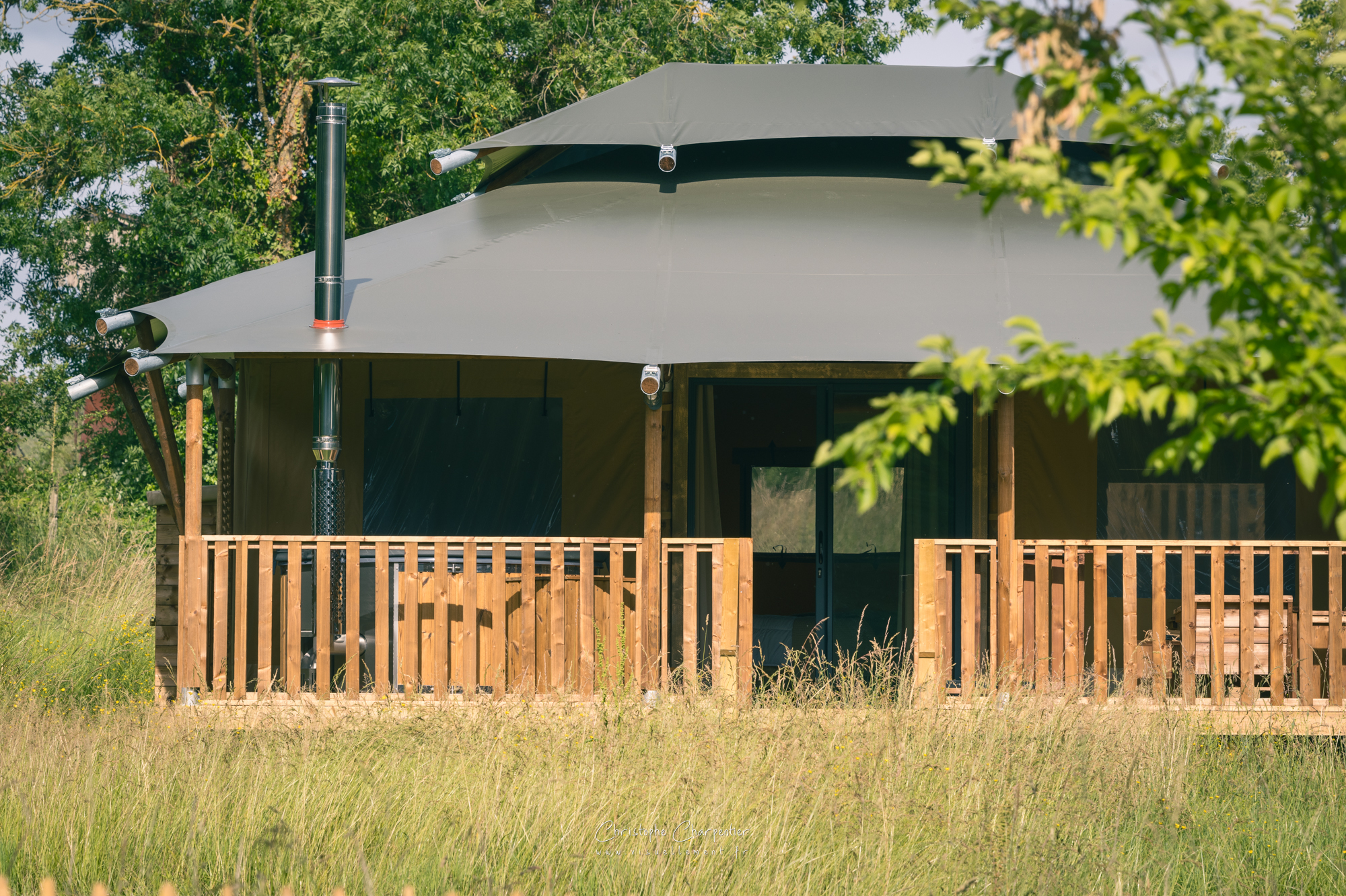 Valériane — Lodge safari avec spa privatif à Vienne
