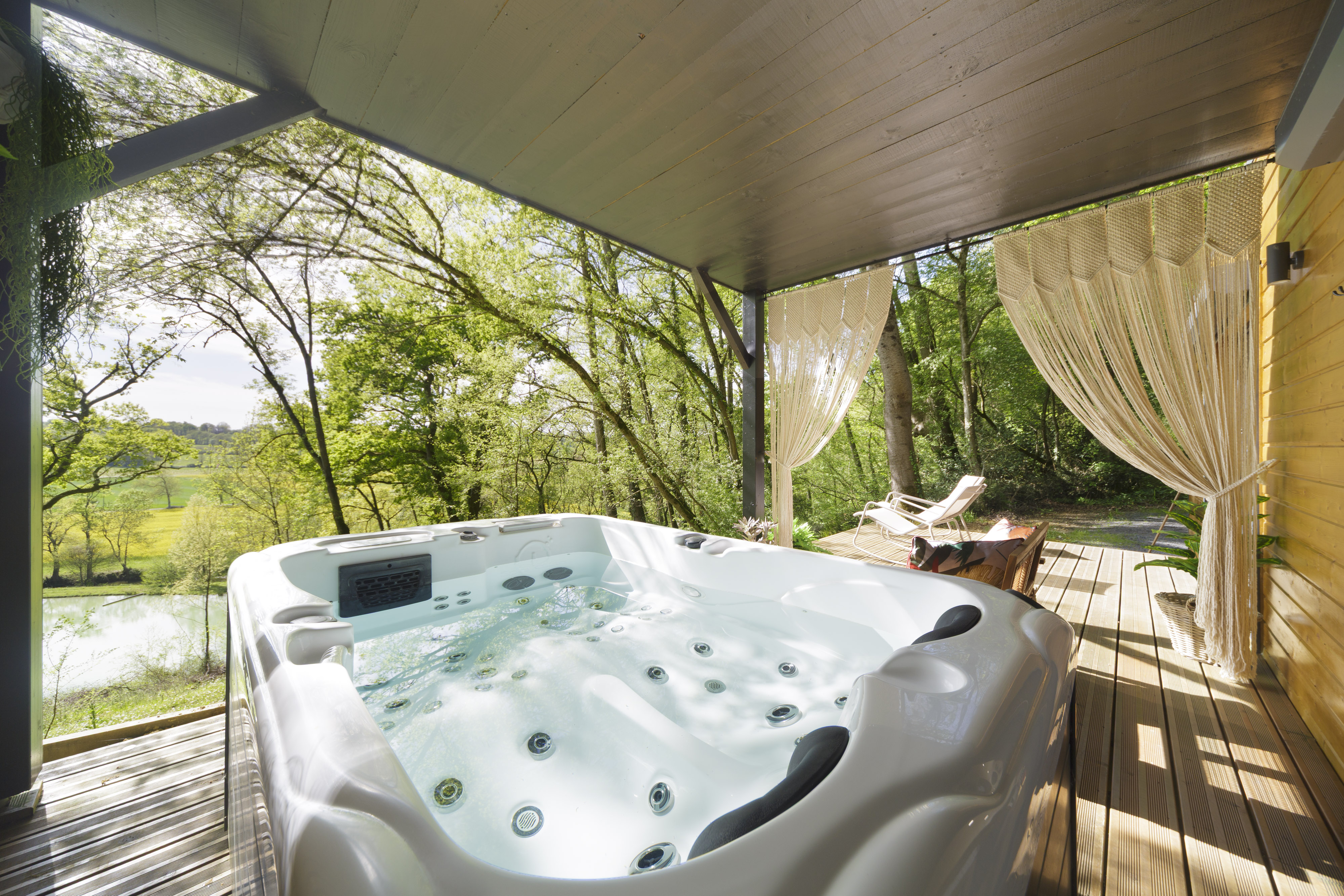Cabane du Chêne & SPA : une expérience unique en Aquitaine à Sévignacq — détail architectural
